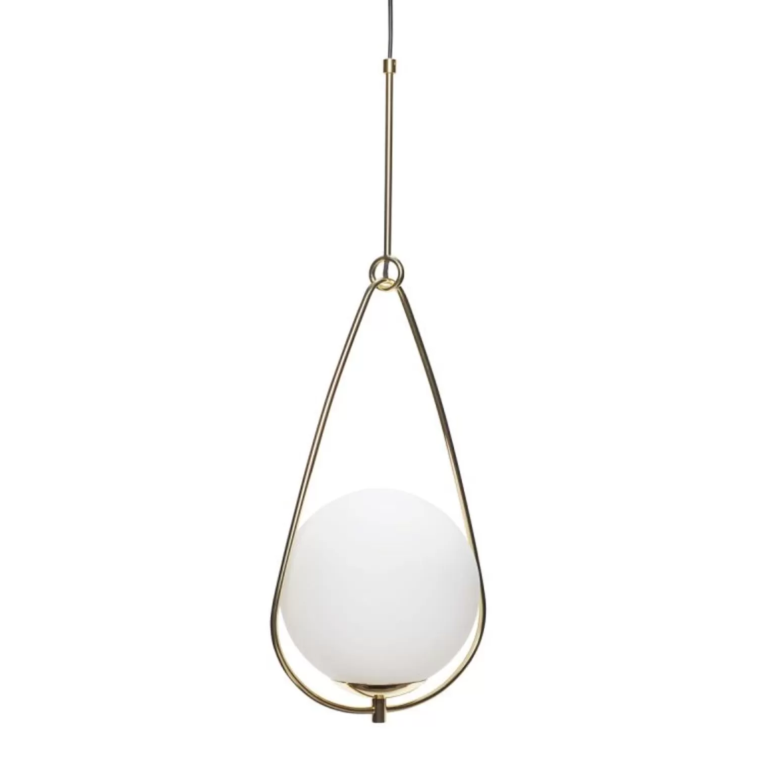 Hübsch Ceiling Lights^Above Pendant Brass Brass, White