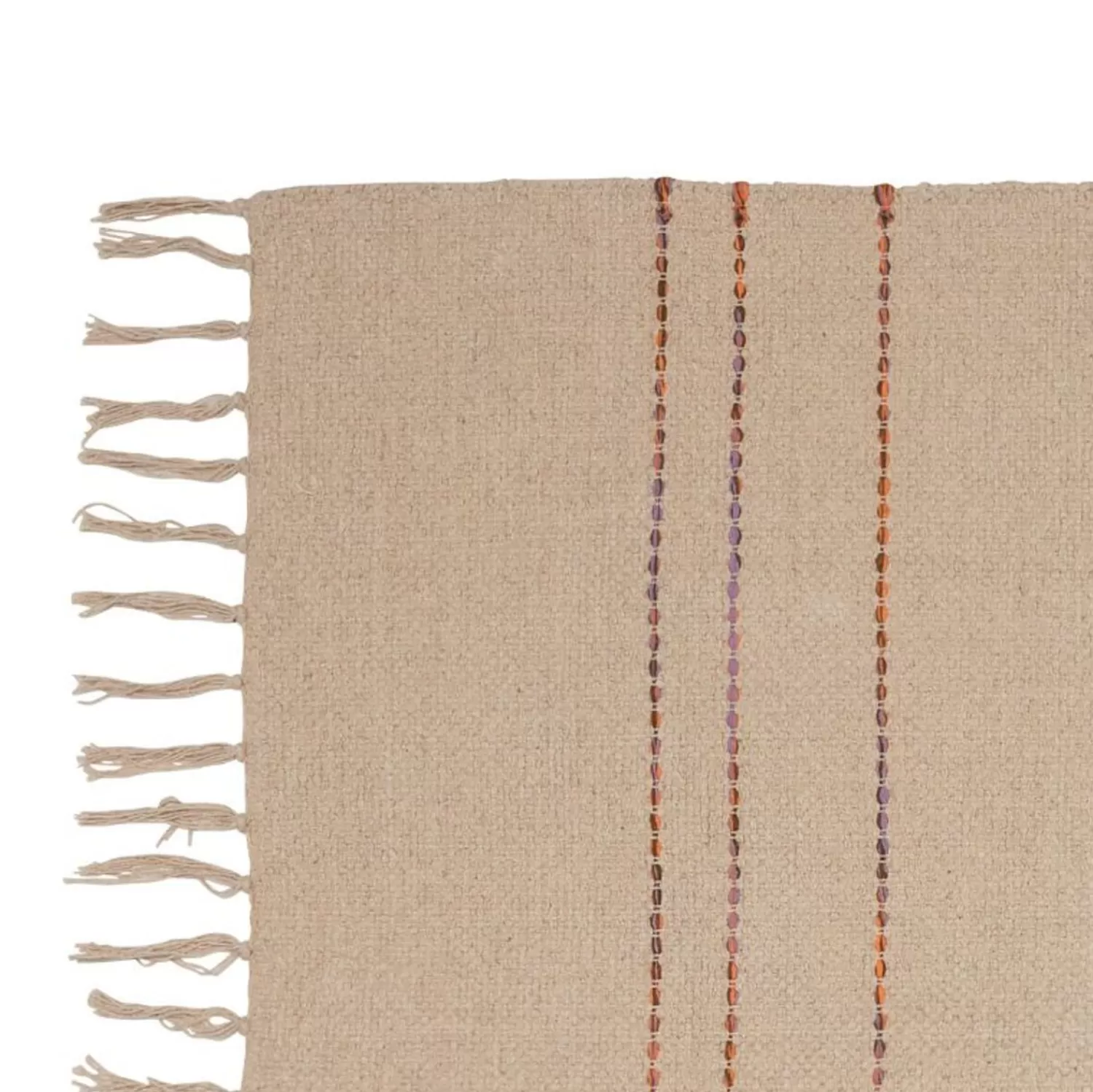 Hübsch Rugs^Alba Runner Sand Brown, Orange, Purple, Sand