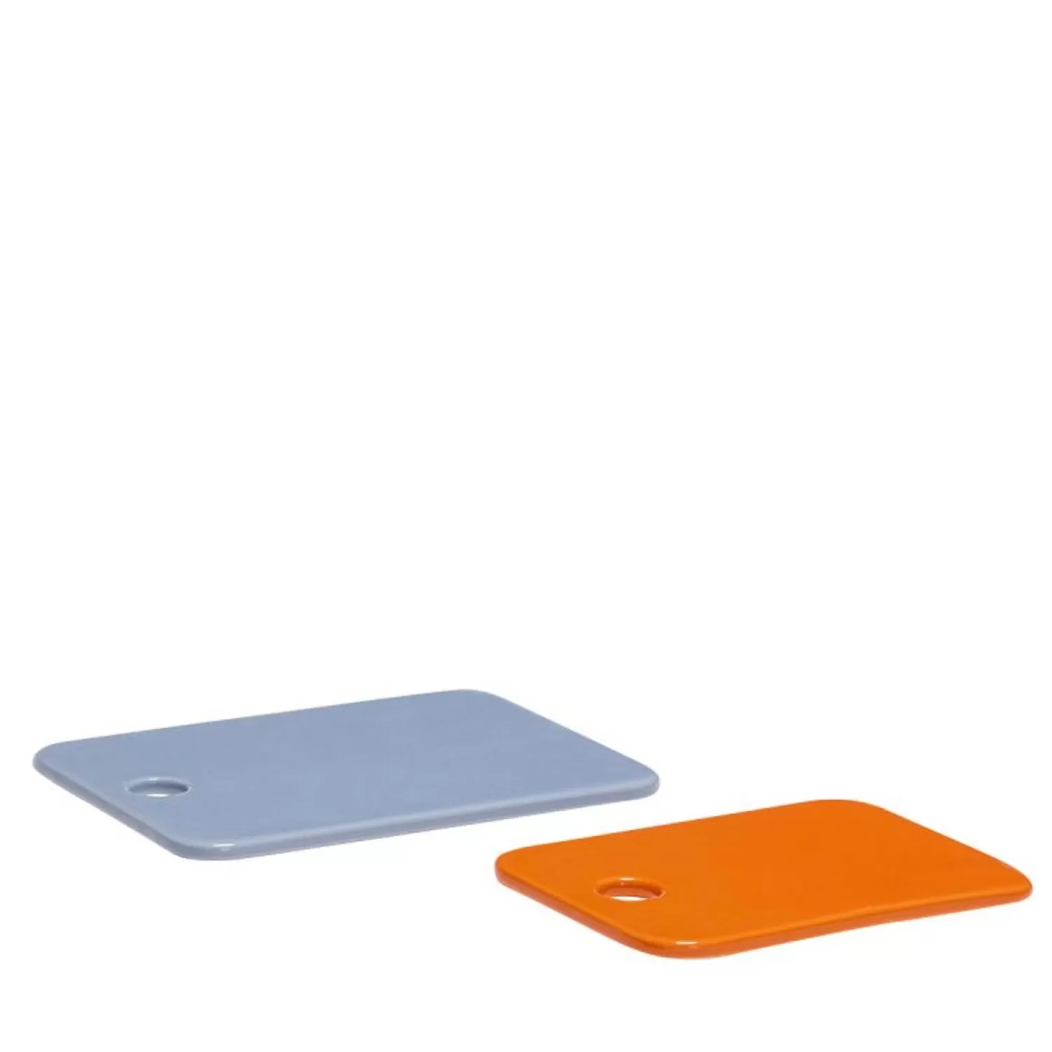 Hübsch Kitchen Accessories^Amare Ceramic Boards Light Blue/Orange (Set Of 2) Light Blue, Orange