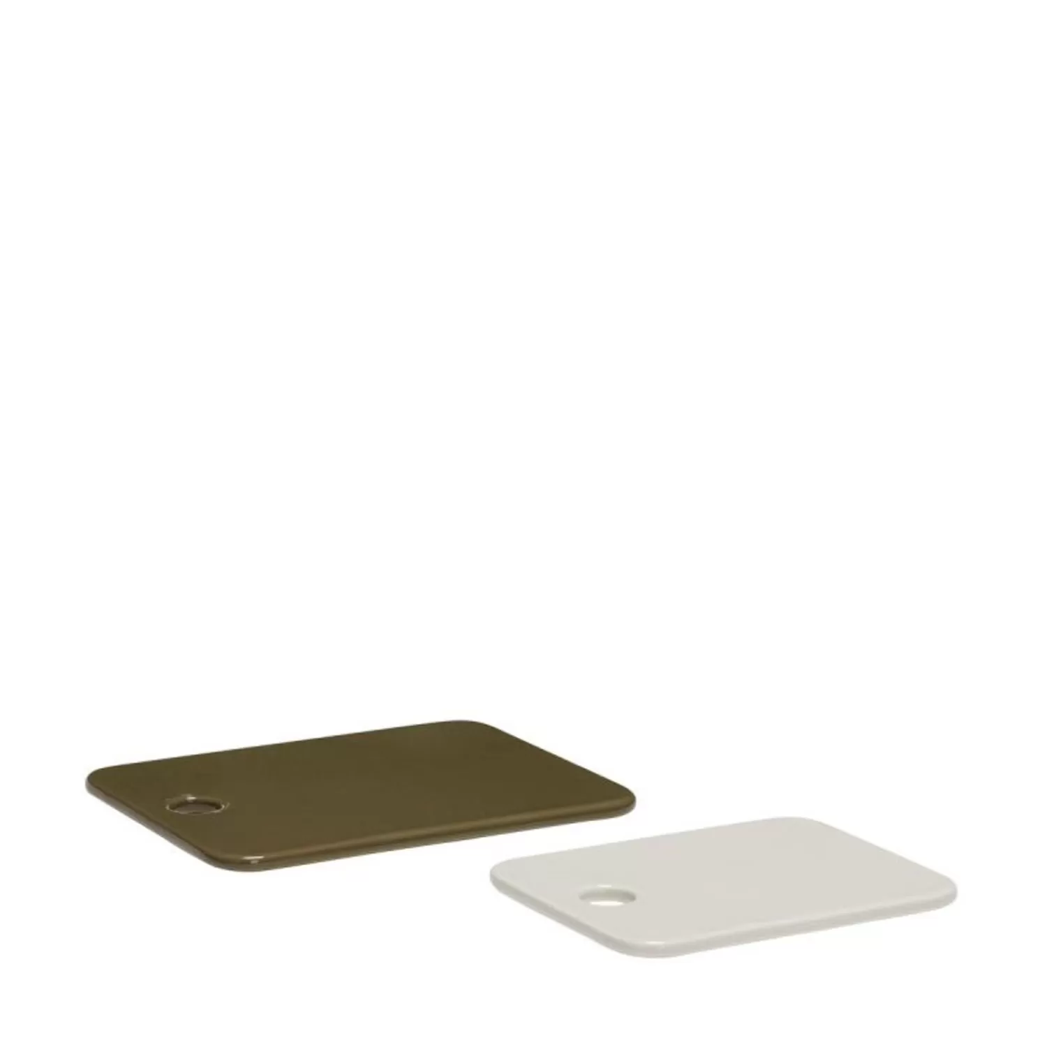 Hübsch Kitchen Accessories^Amare Ceramic Boards Sand/Olive (Set Of 2) Olive, Sand