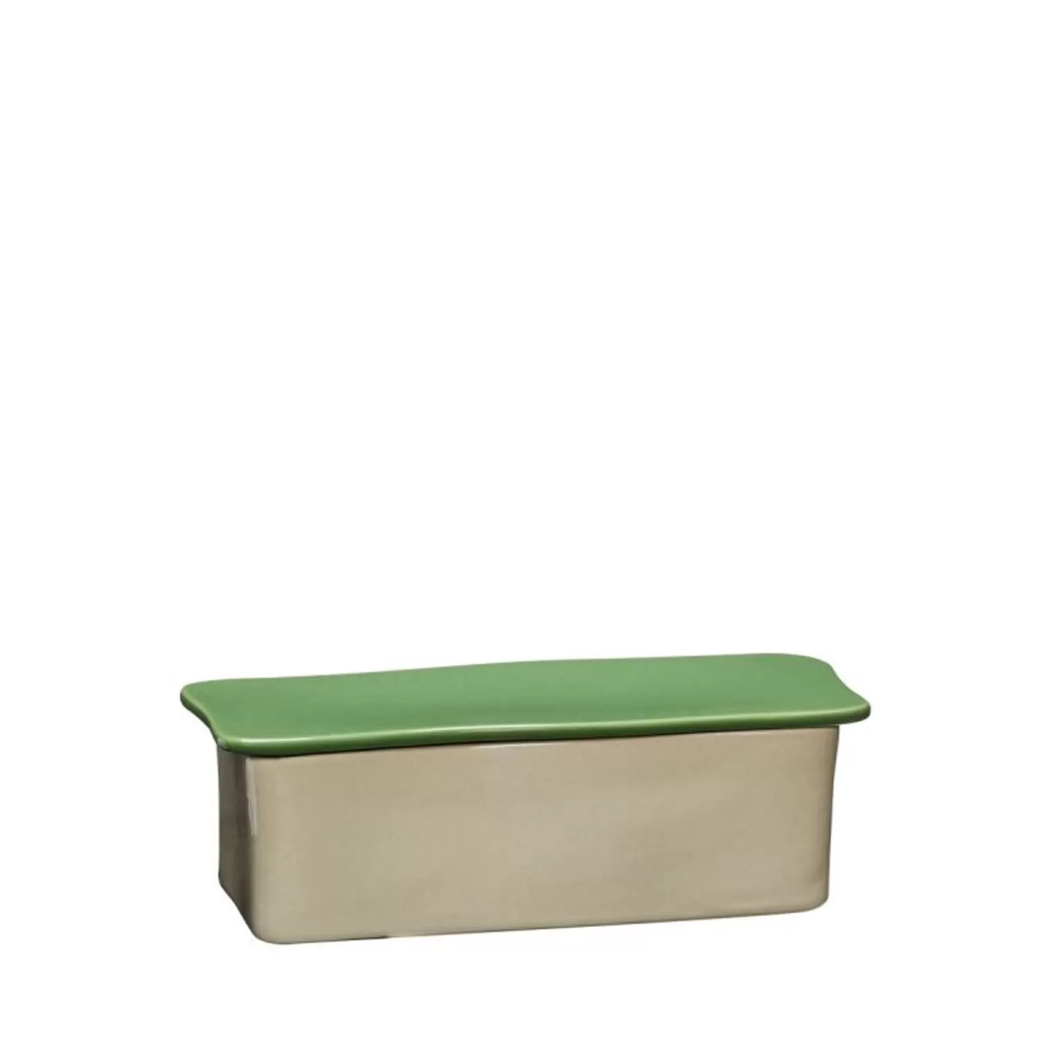 Hübsch Workspace^Amare Desk Organiser Small Sand/Green Green, Sand