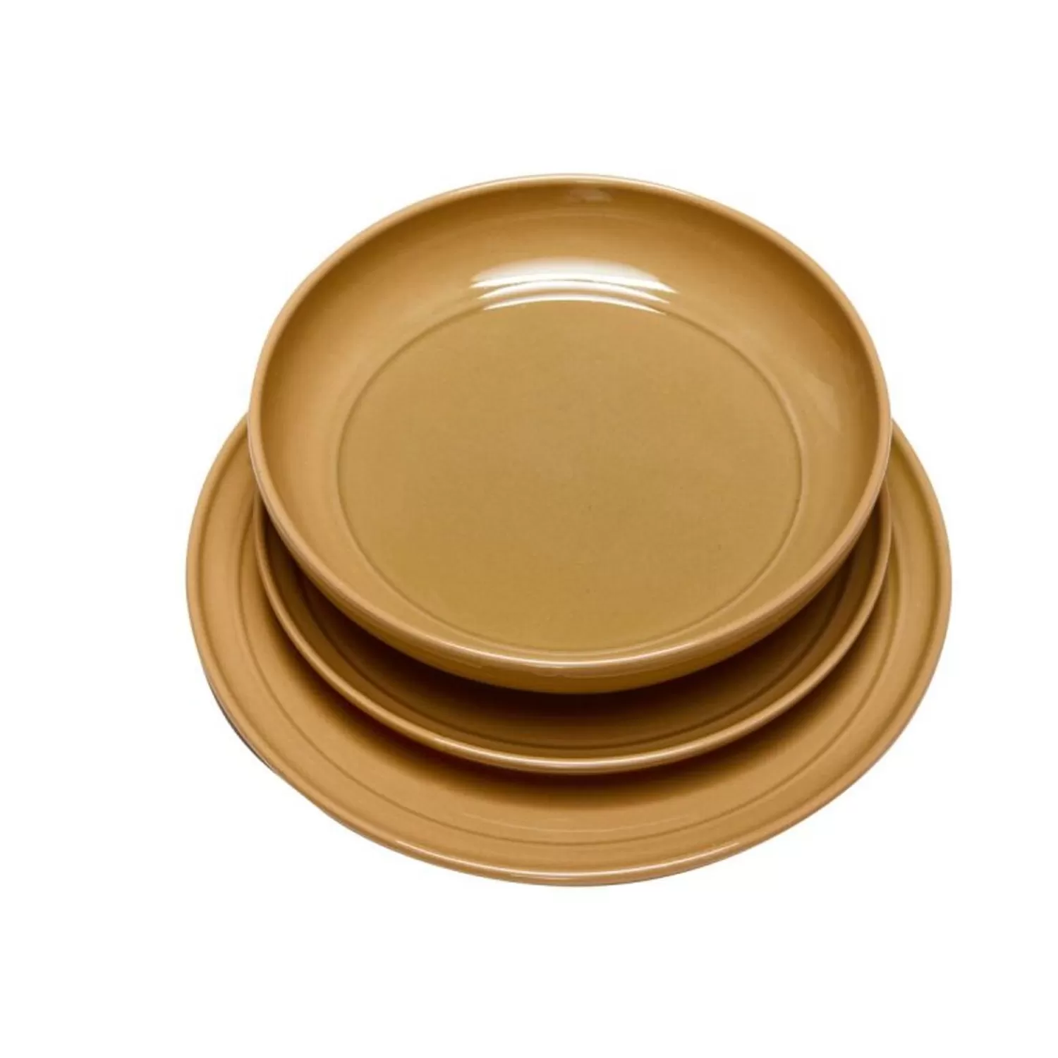 Hübsch Kitchen Accessories^Amare Lunch Plate Brown