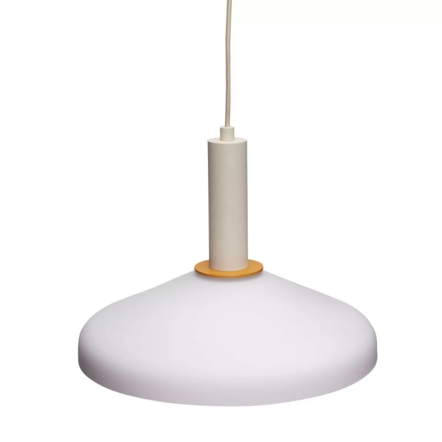 Hübsch Ceiling Lights^Apollo Pendant Sand/Orange Orange, Sand, White