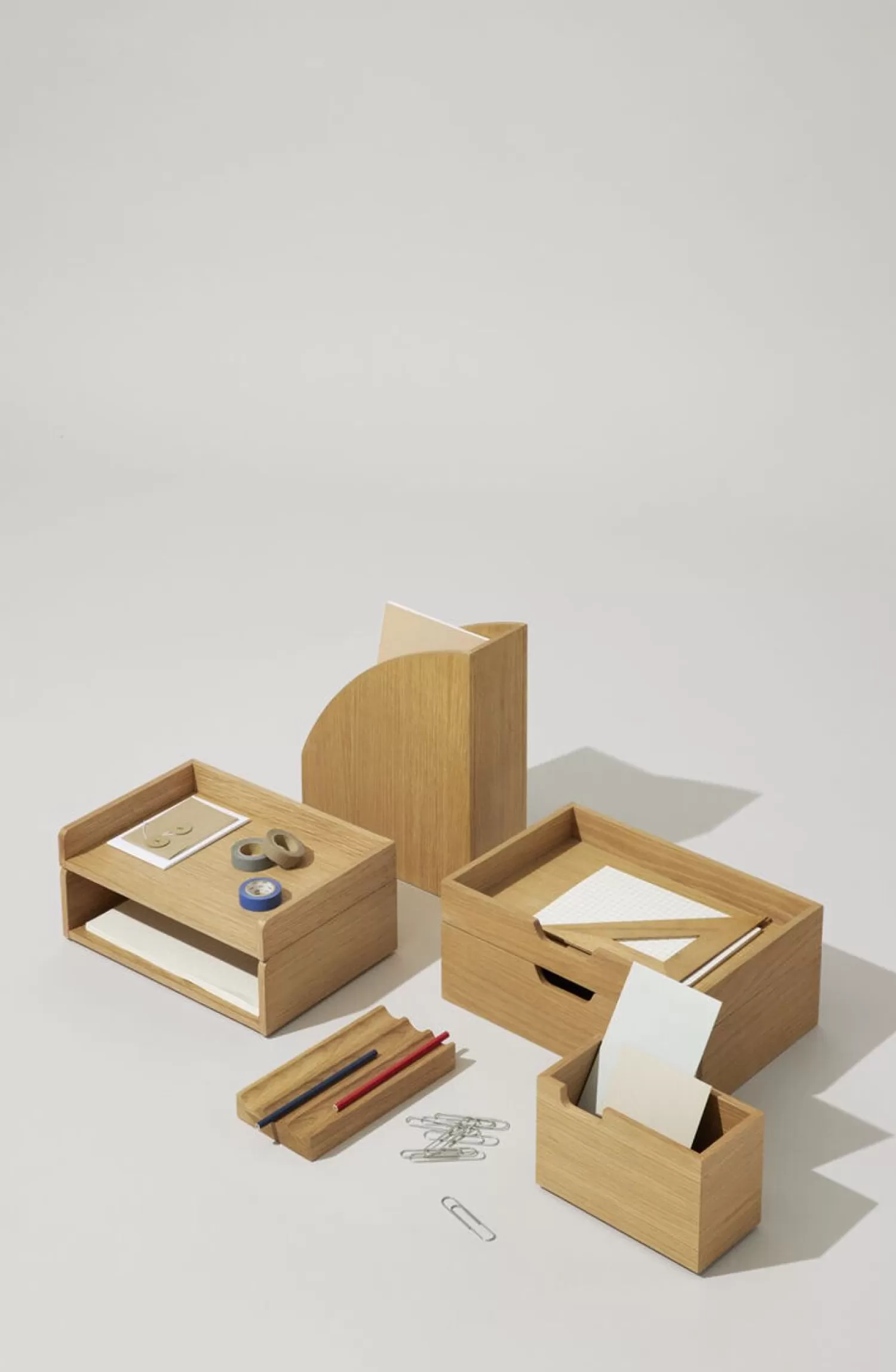 Hübsch Workspace^Archive Organiser (Set Of 2) Natural