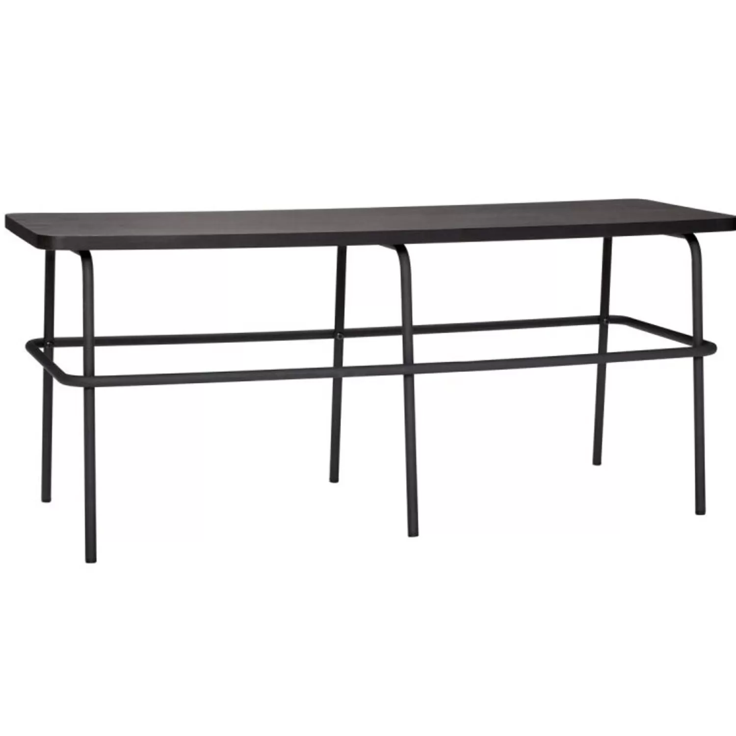 Hübsch Seating^Ash Bench Black