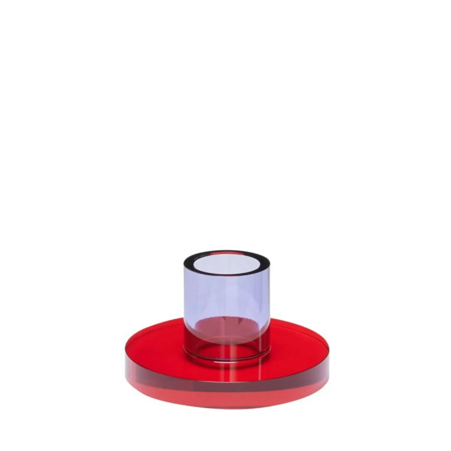 Hübsch Candlesticks & Lanterns^Astra Candleholder Small Red/Purple Purple, Red