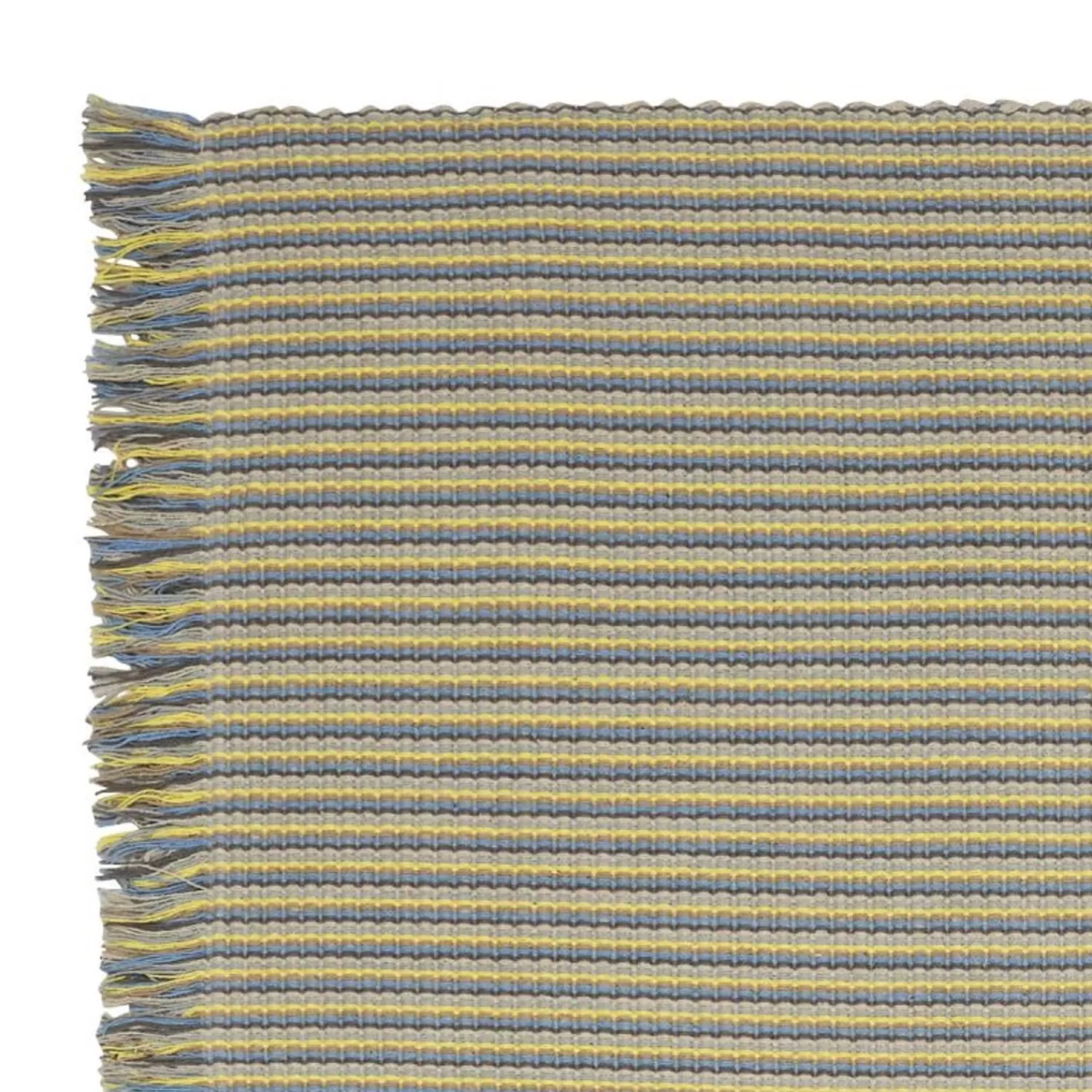 Hübsch Rugs^Atyourfeet Rug Multicolour Beige, Grey, Light Blue, Sand, Yellow