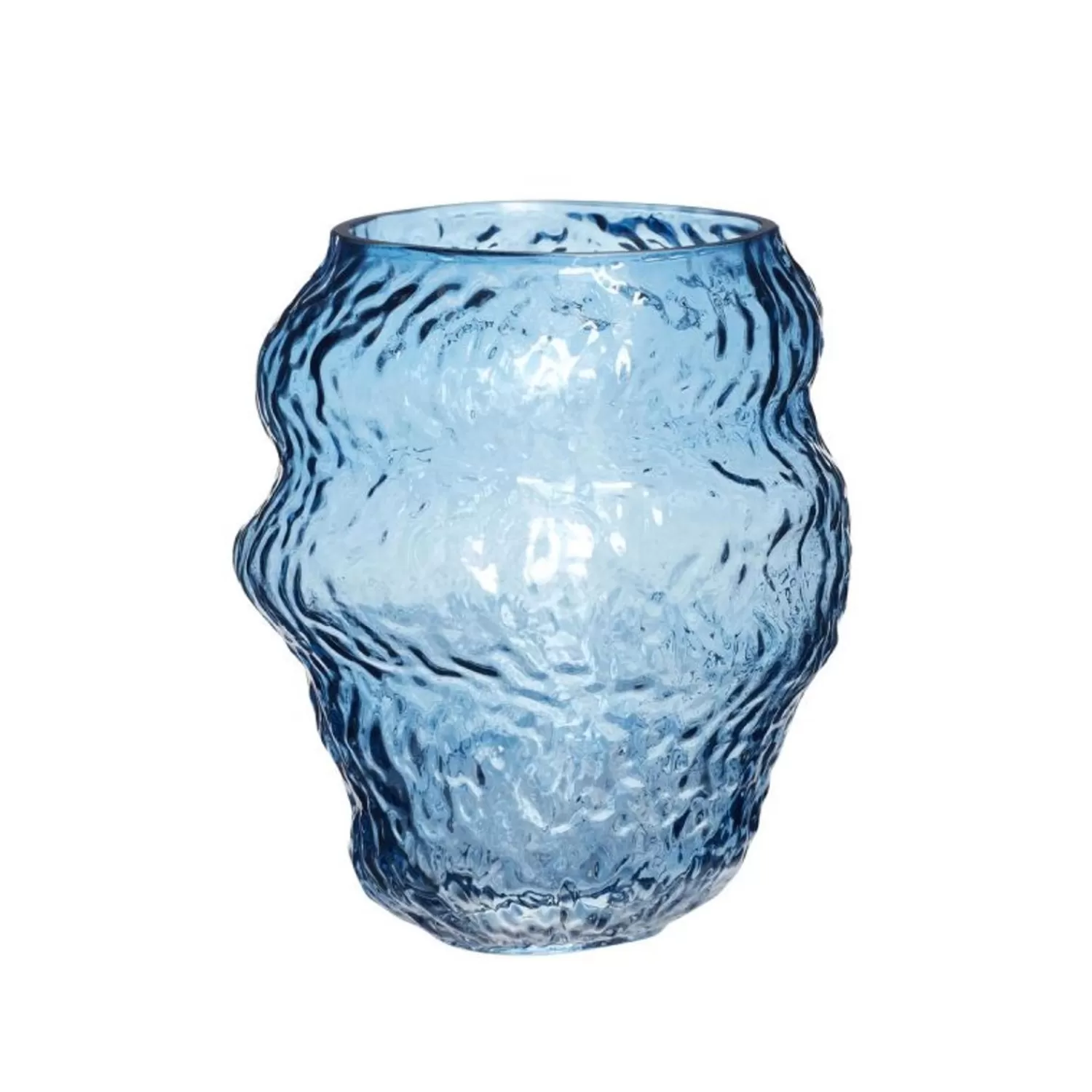 Hübsch Vases^Aurora Vase Blue