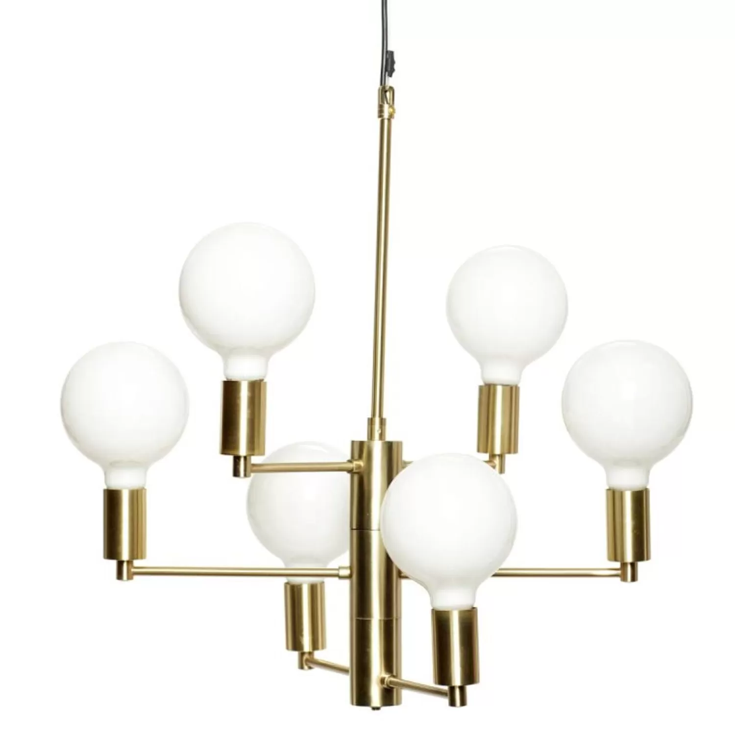 Hübsch Ceiling Lights^Balance Chandelier Brass