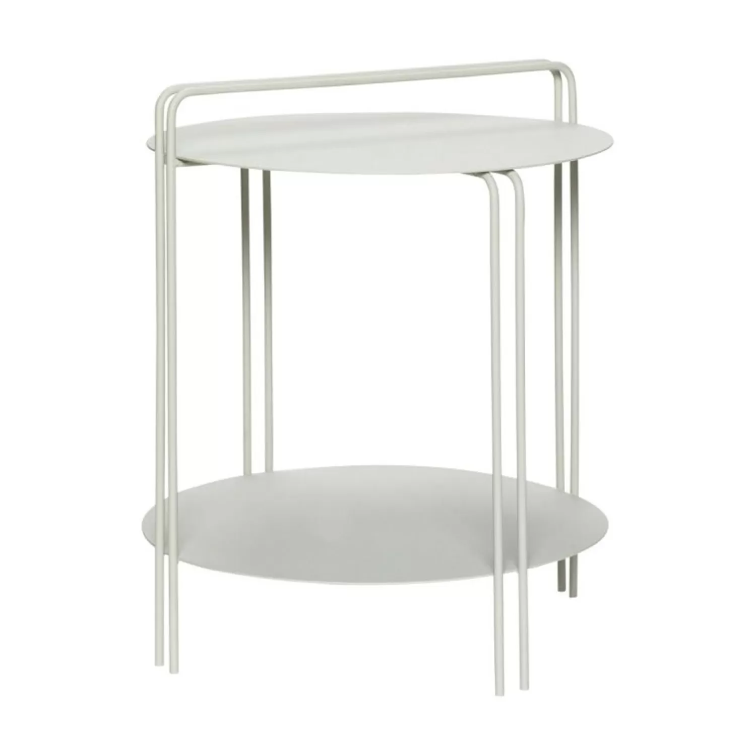 Hübsch Tables^Carry Side Table Light Grey