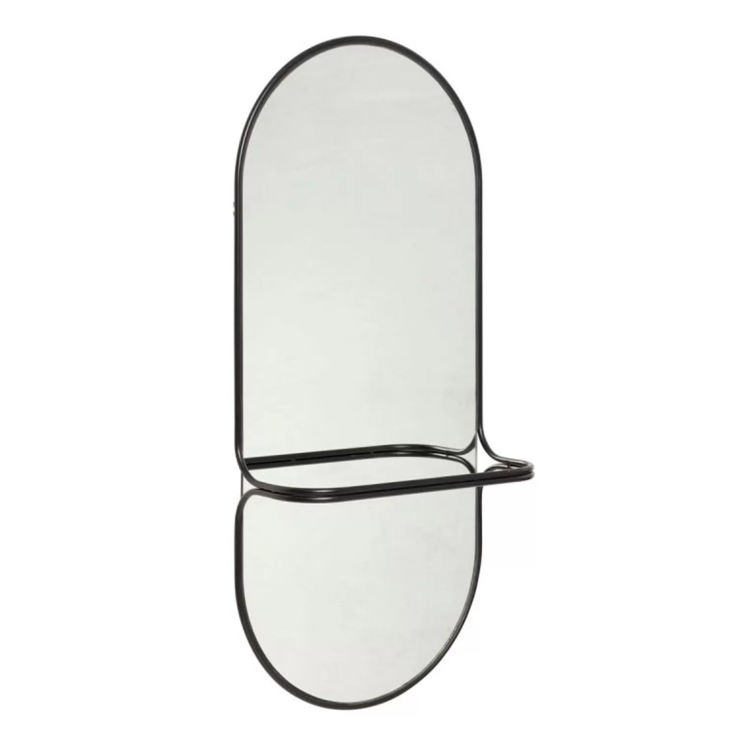 Hübsch Mirrors^Carry Wall Mirror Black