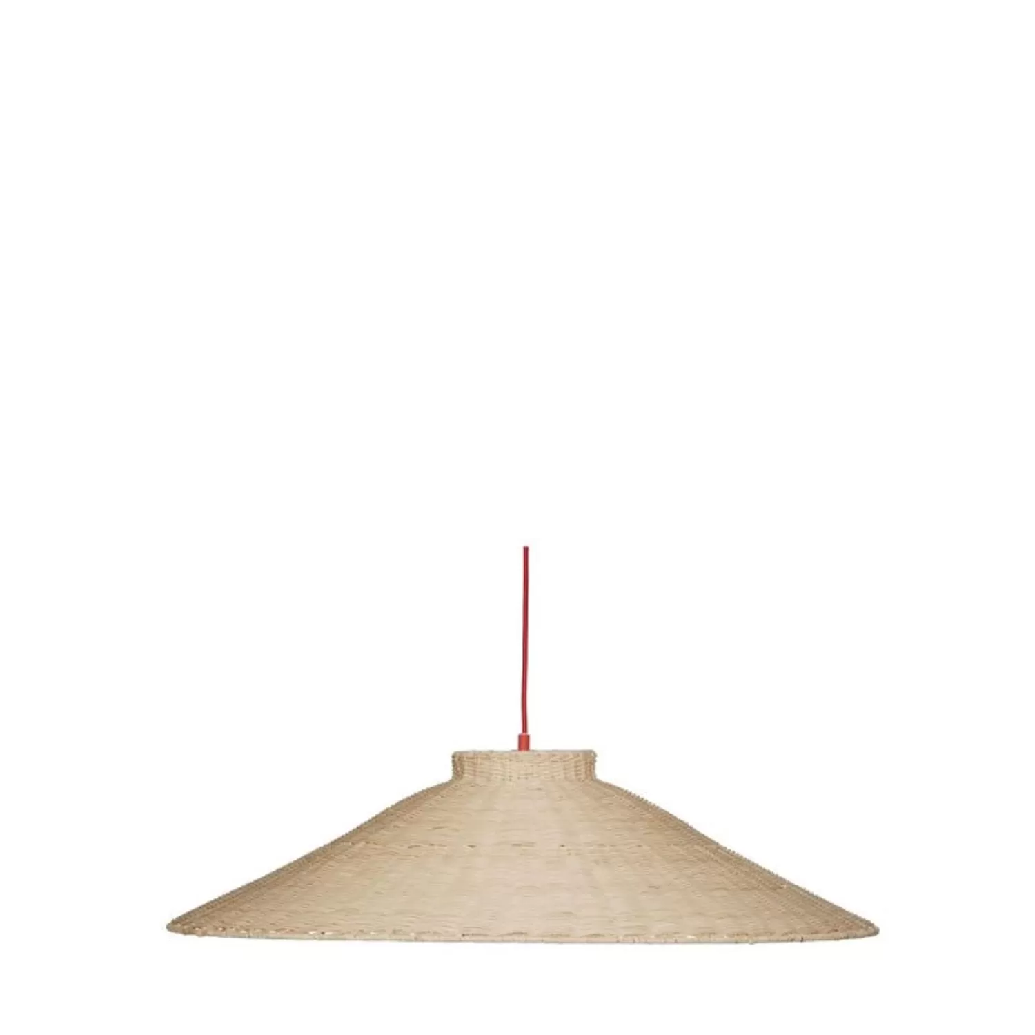 Hübsch Ceiling Lights^Chand Ceiling Light Trapeze Natural Natural, Red