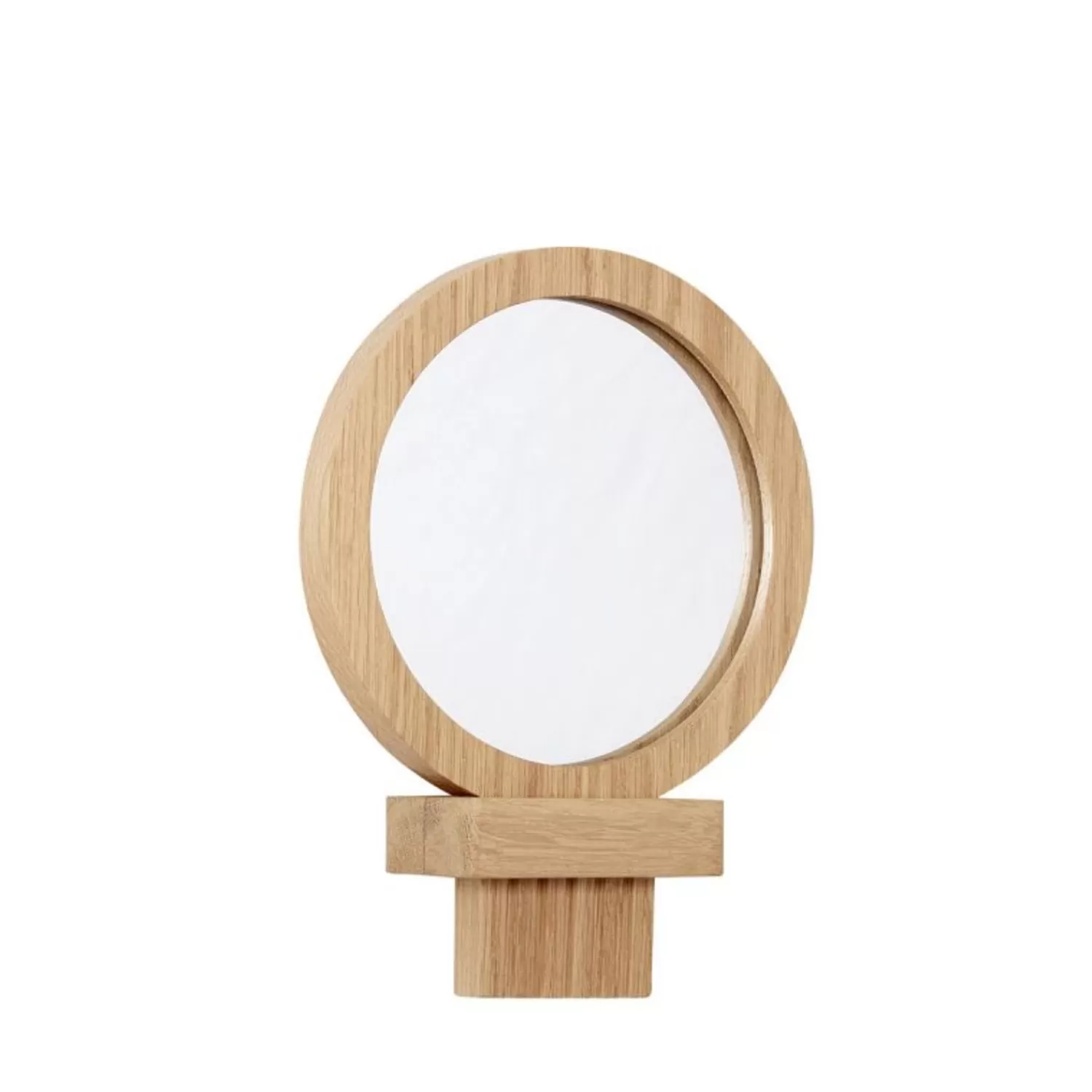 Hübsch Mirrors^Comb Hand Mirror Natural