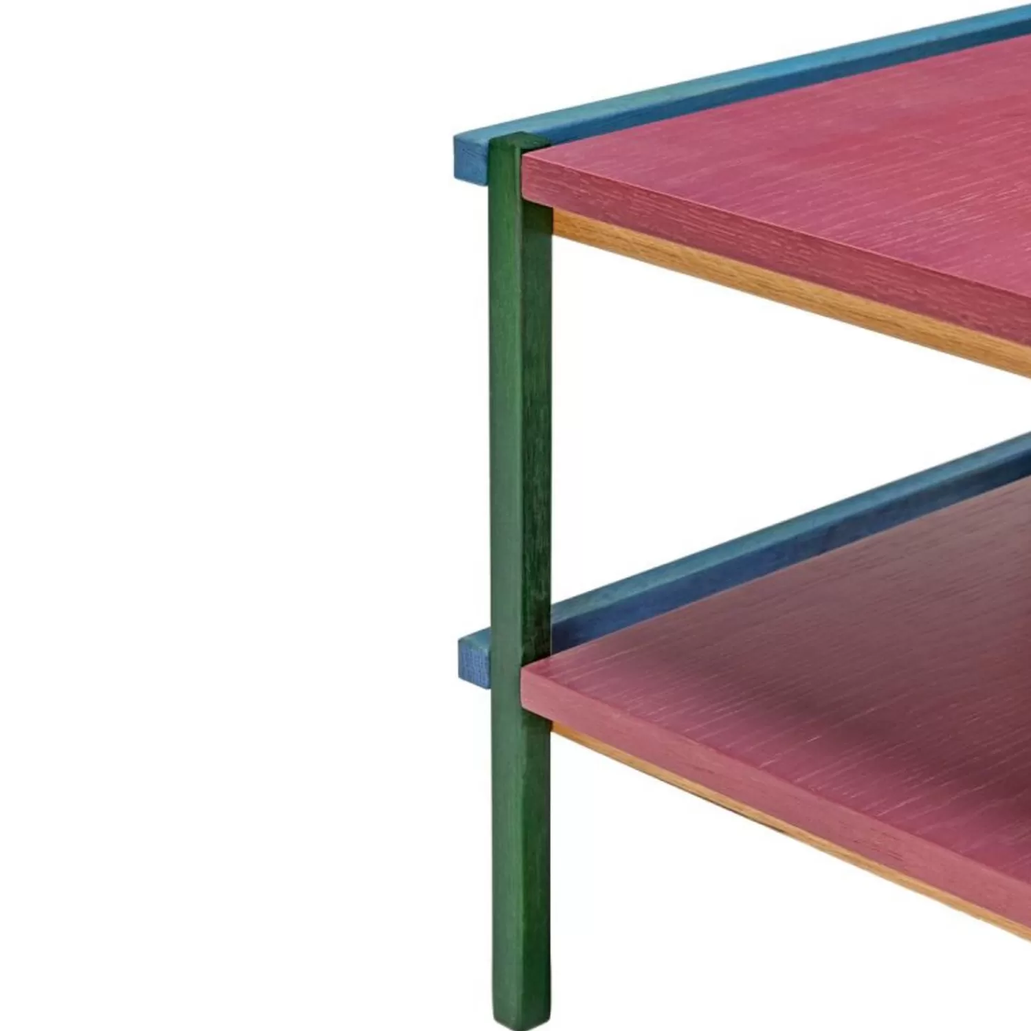 Hübsch Tables^Crayon Side Table Multicolour Blue, Burgundy, Green