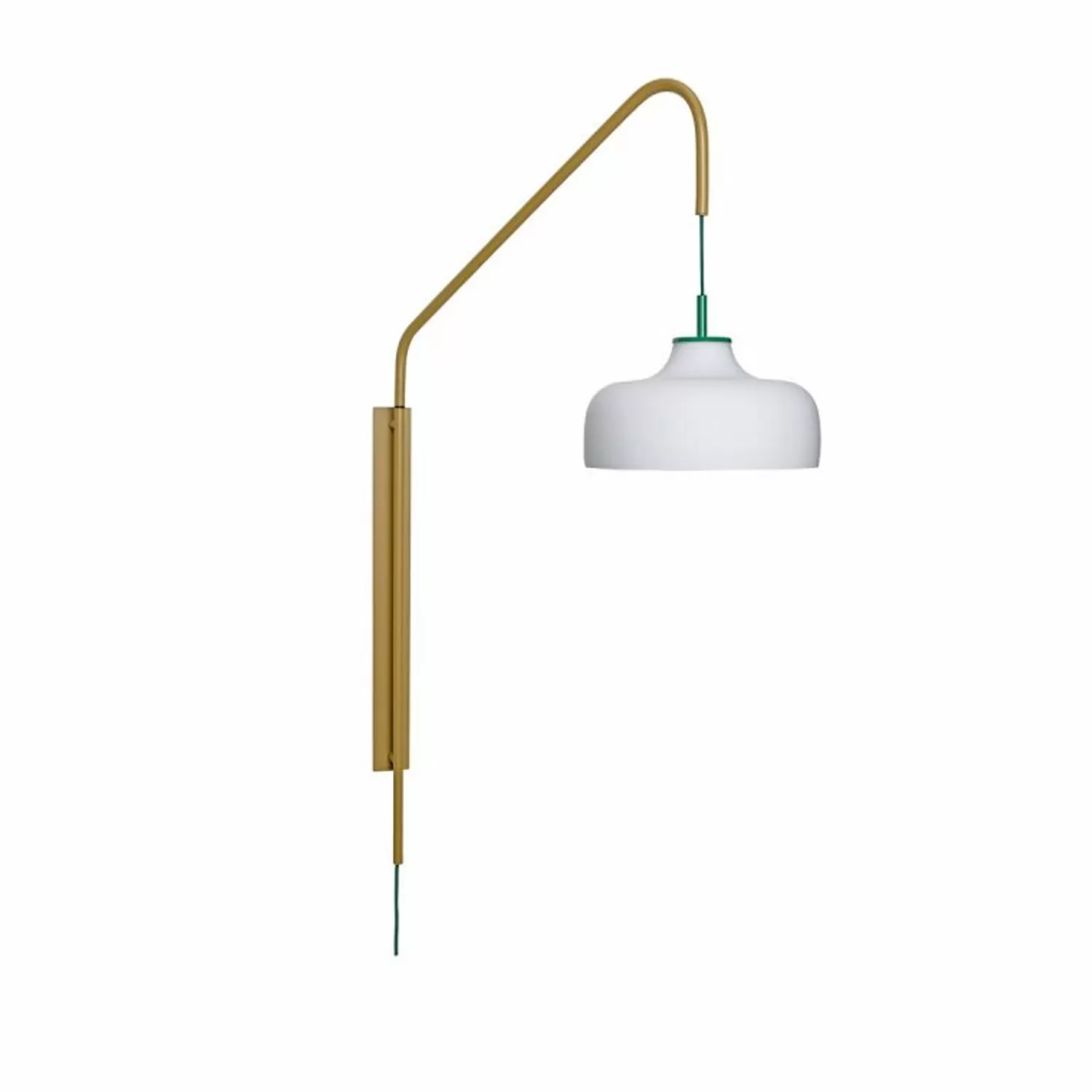 Hübsch Wall Lights^Current Wall Light Green Khaki, White