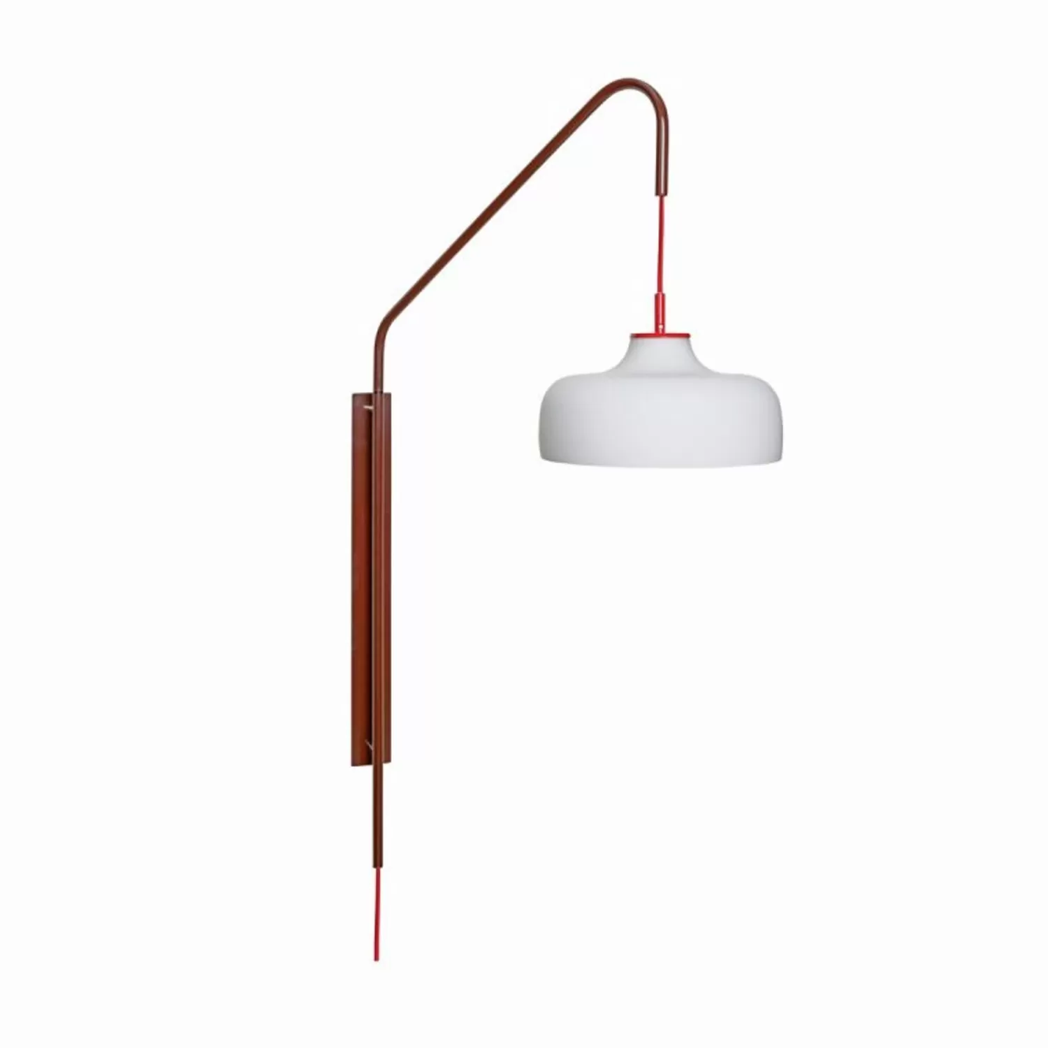 Hübsch Wall Lights^Current Wall Light Red Maroon, White