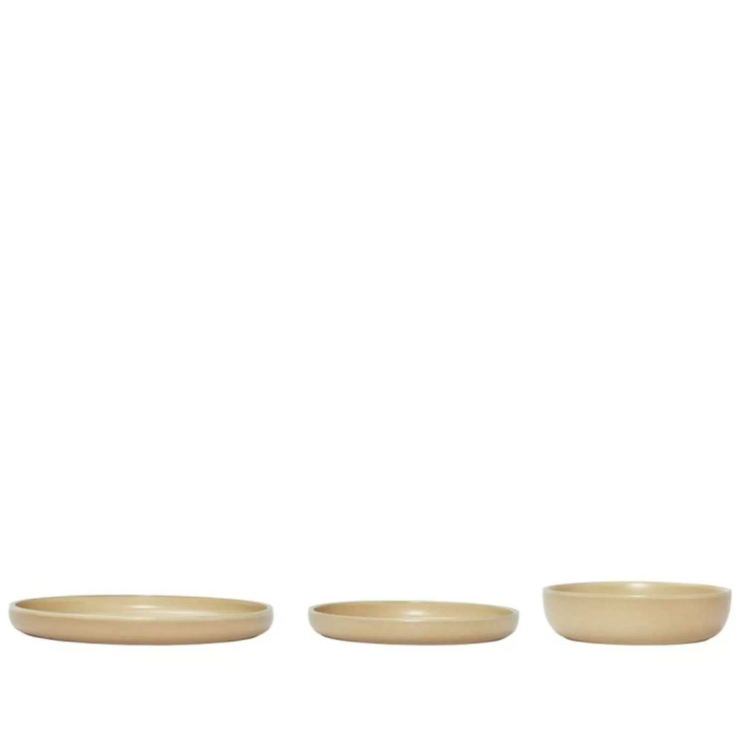 Hübsch Kitchen Accessories^Dawn Bowls (Set Of 3) Sand