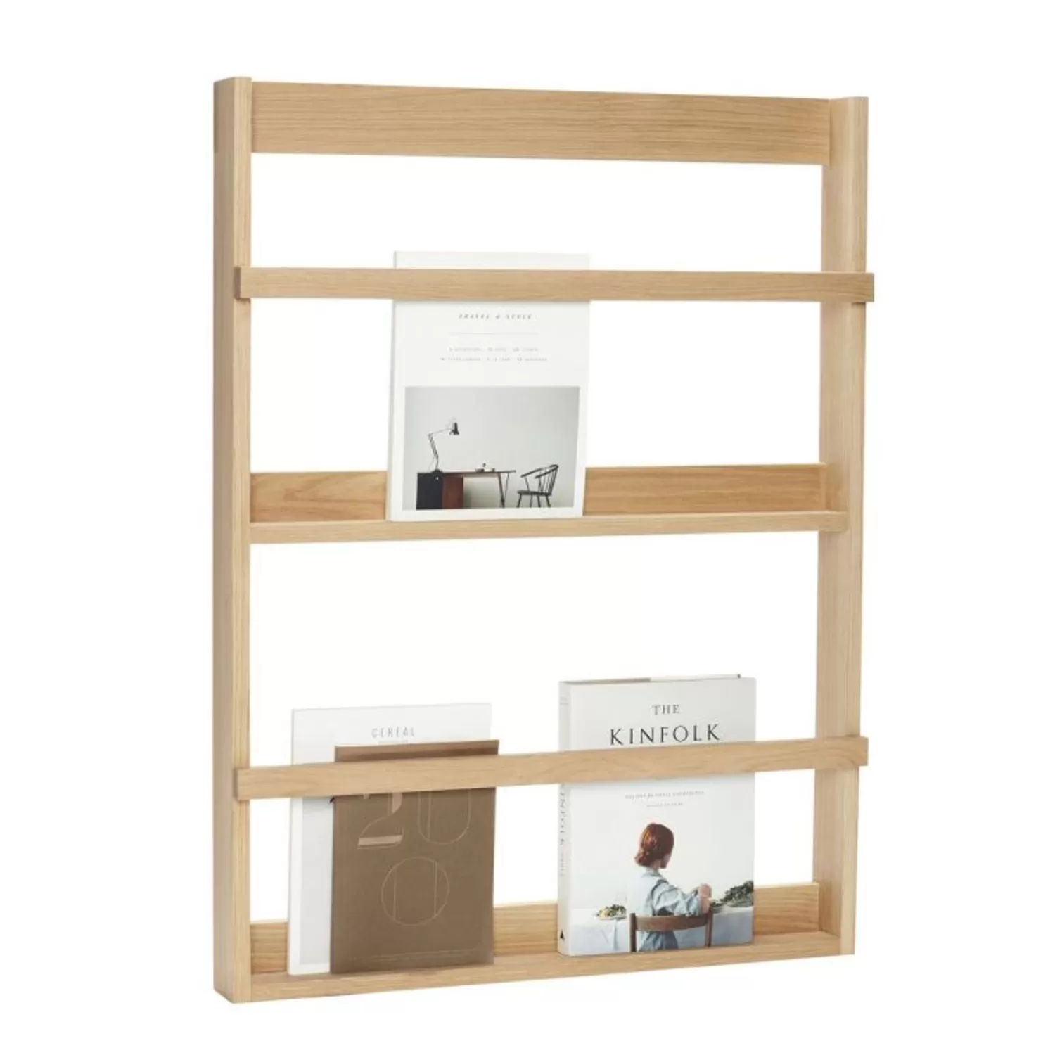 Hübsch Shelf Units & Storage^Display Wall Shelf Large Natural