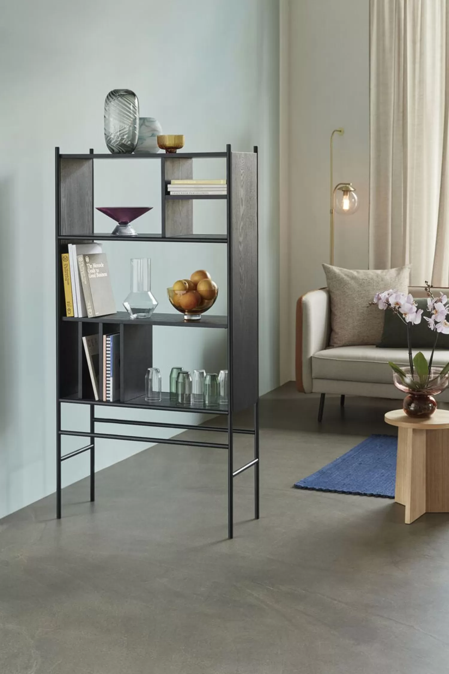 Hübsch Shelf Units & Storage^Divide Shelf Unit Black