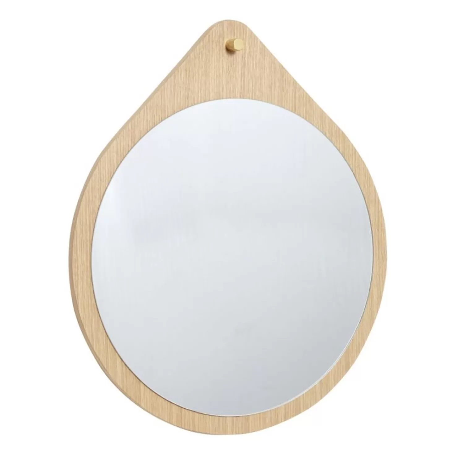 Hübsch Mirrors^Drop Mirror Natural