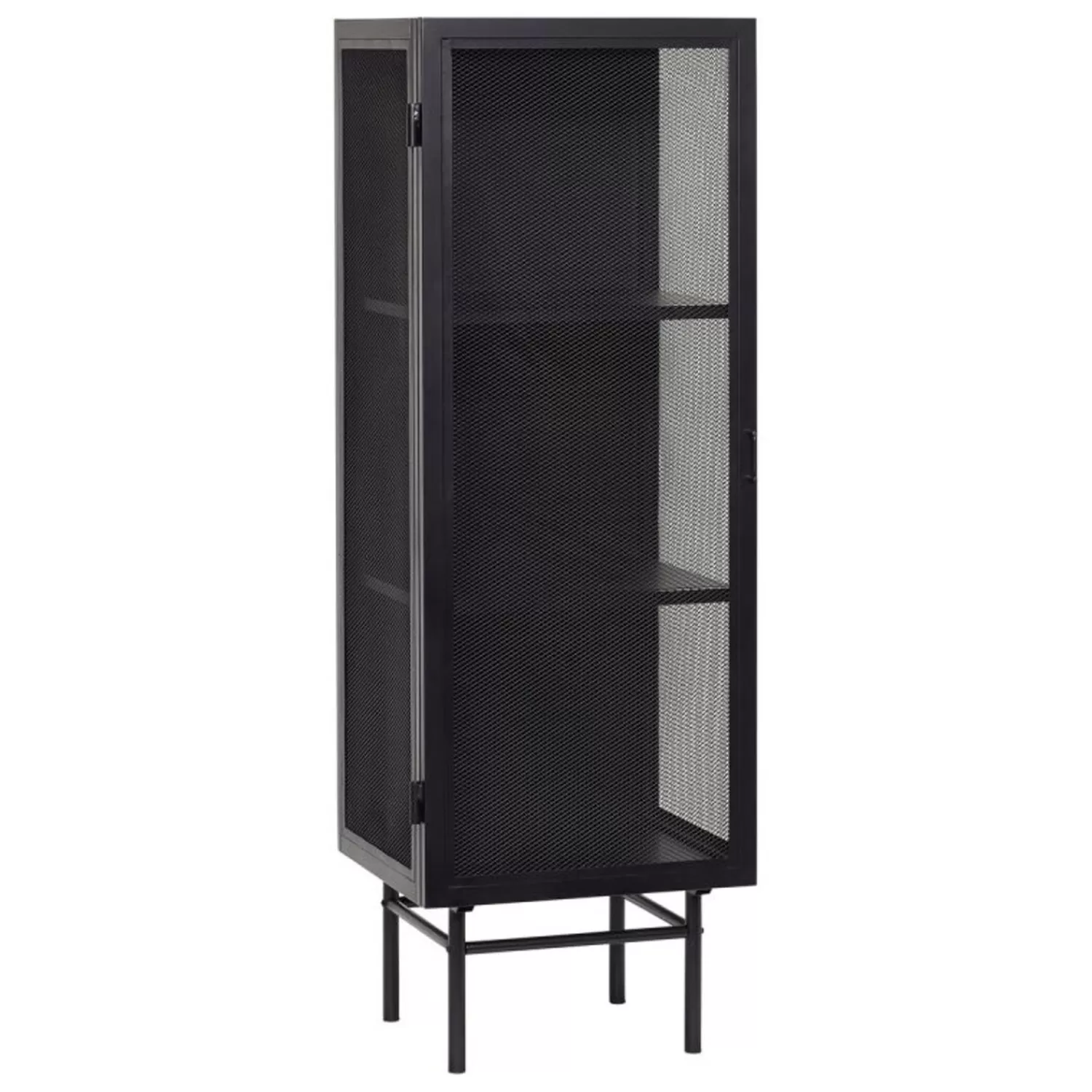 Hübsch Shelf Units & Storage^Edge Cabinet Single Black