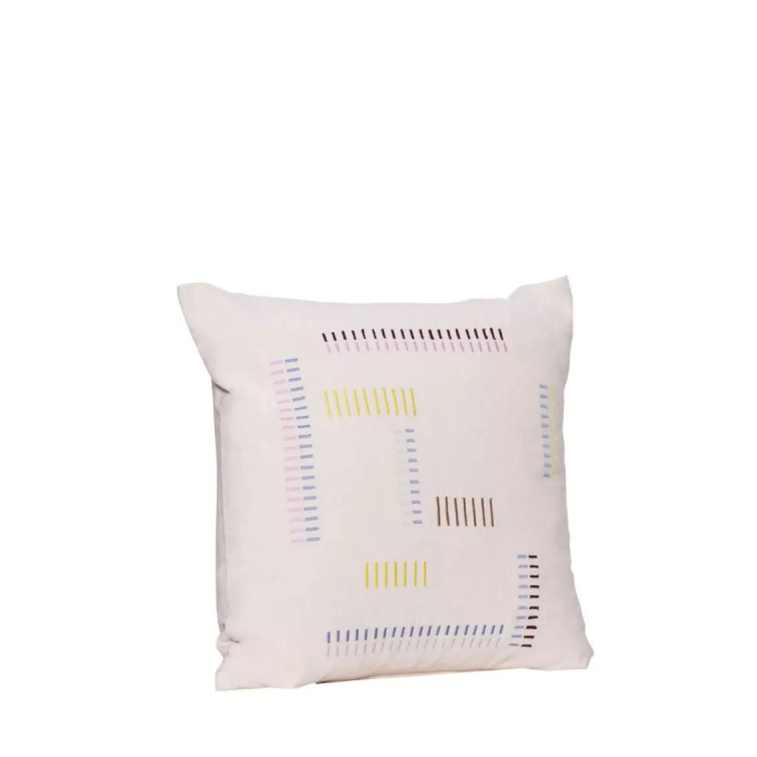 Hübsch Cushions^Elodie Cushion Sand Beige, Blue, Burgundy, Light Grey, Pink, Sand, Yellow