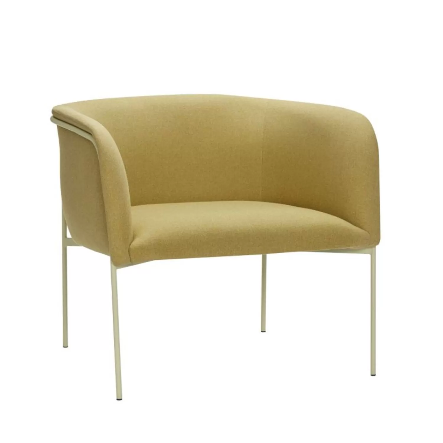 Hübsch Seating^Eyrie Lounge Chair Yellow Light Green, Yellow