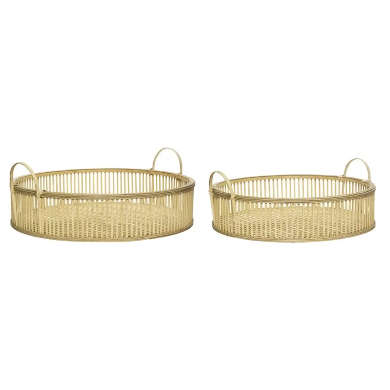 Hübsch Storage^Fawn Trays (Set Of 2) Natural