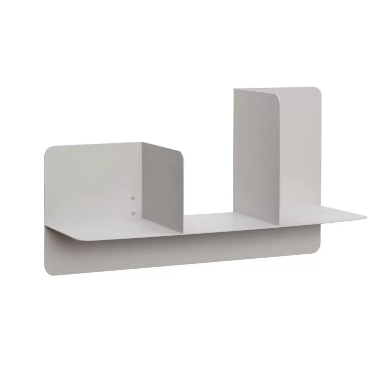 Hübsch Shelf Units & Storage^Fold Shelf Double Grey