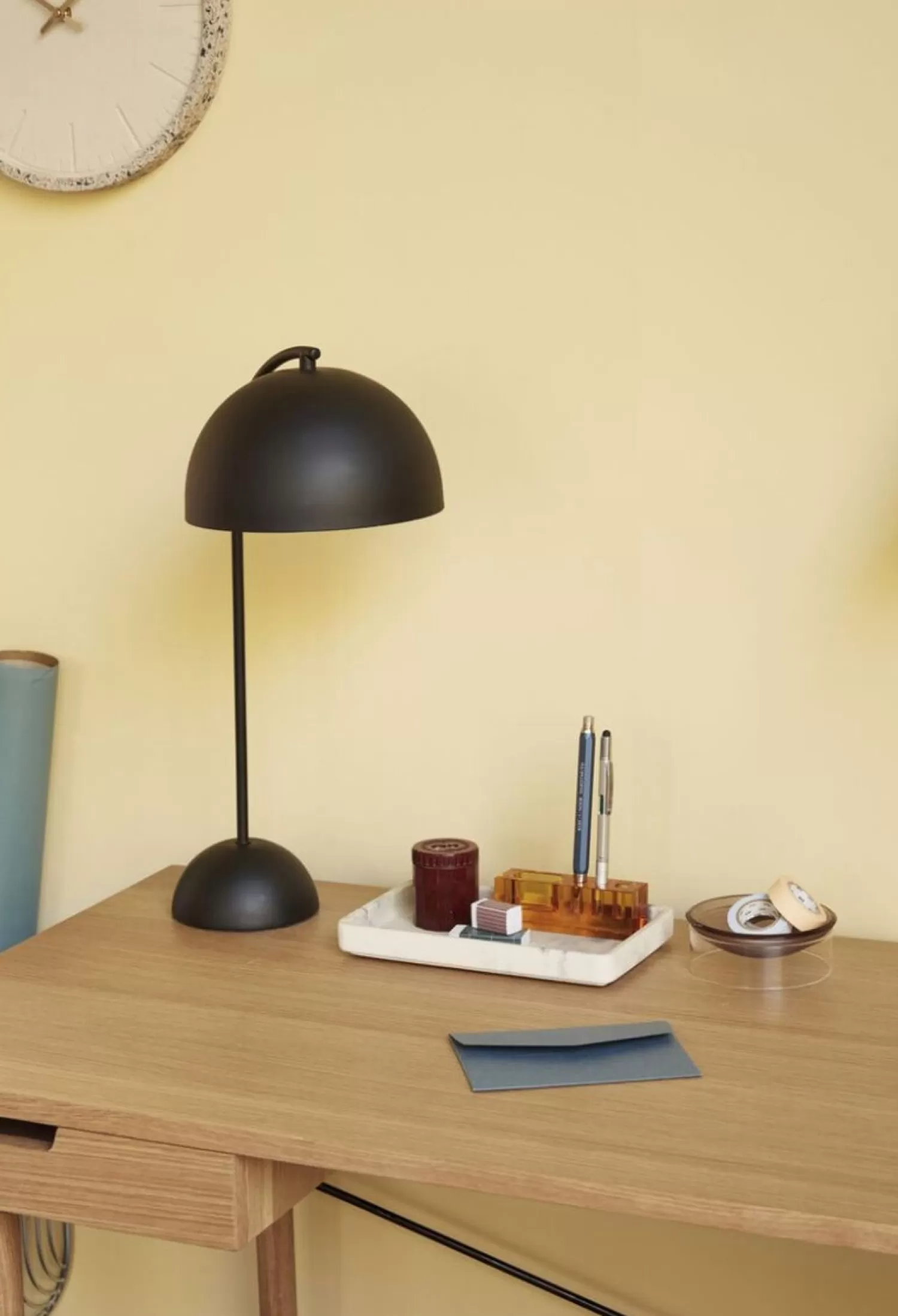 Hübsch Table Lamps^Form Table Lamp Black