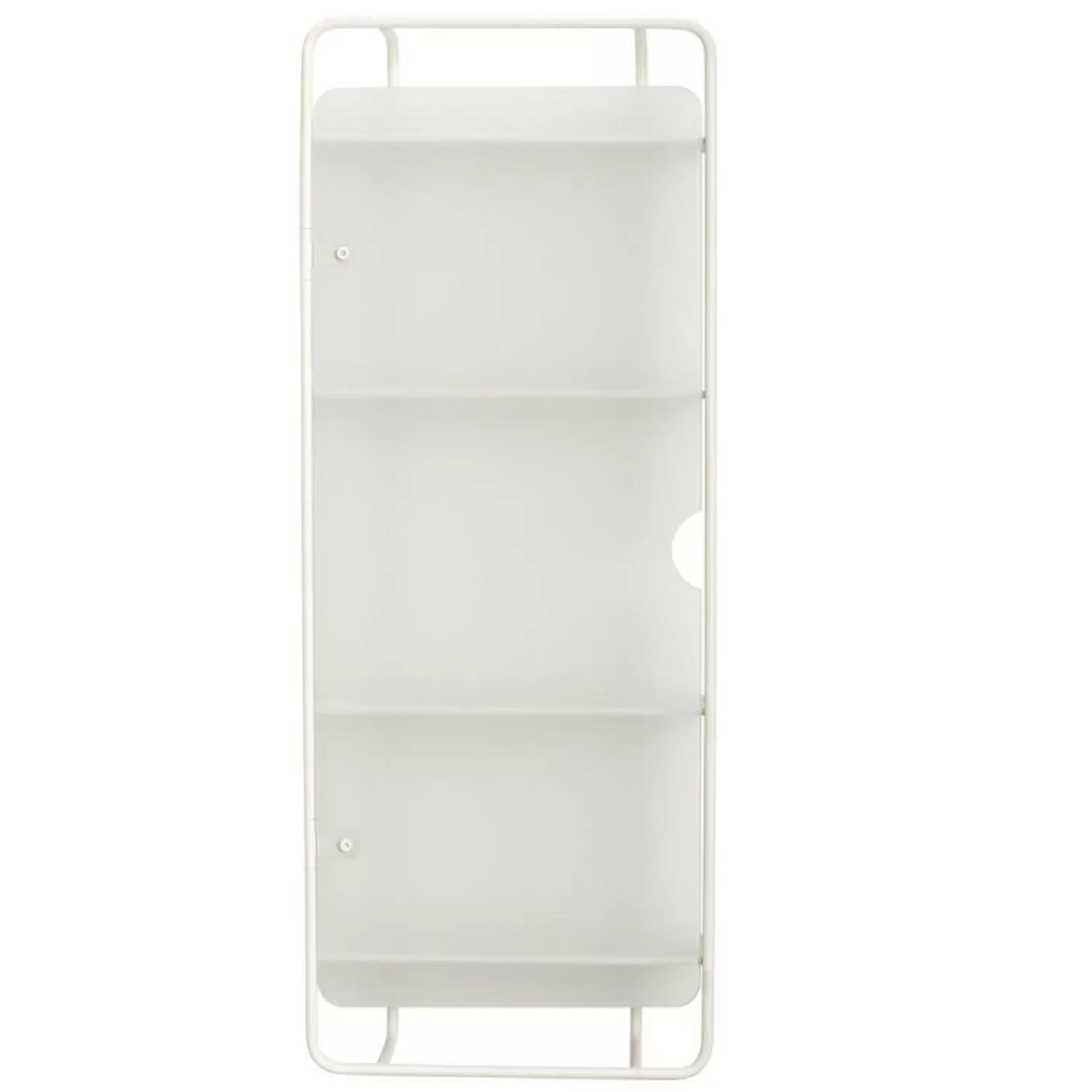 Hübsch Shelf Units & Storage^Form Wall Shelf White Frosted, Grey, White