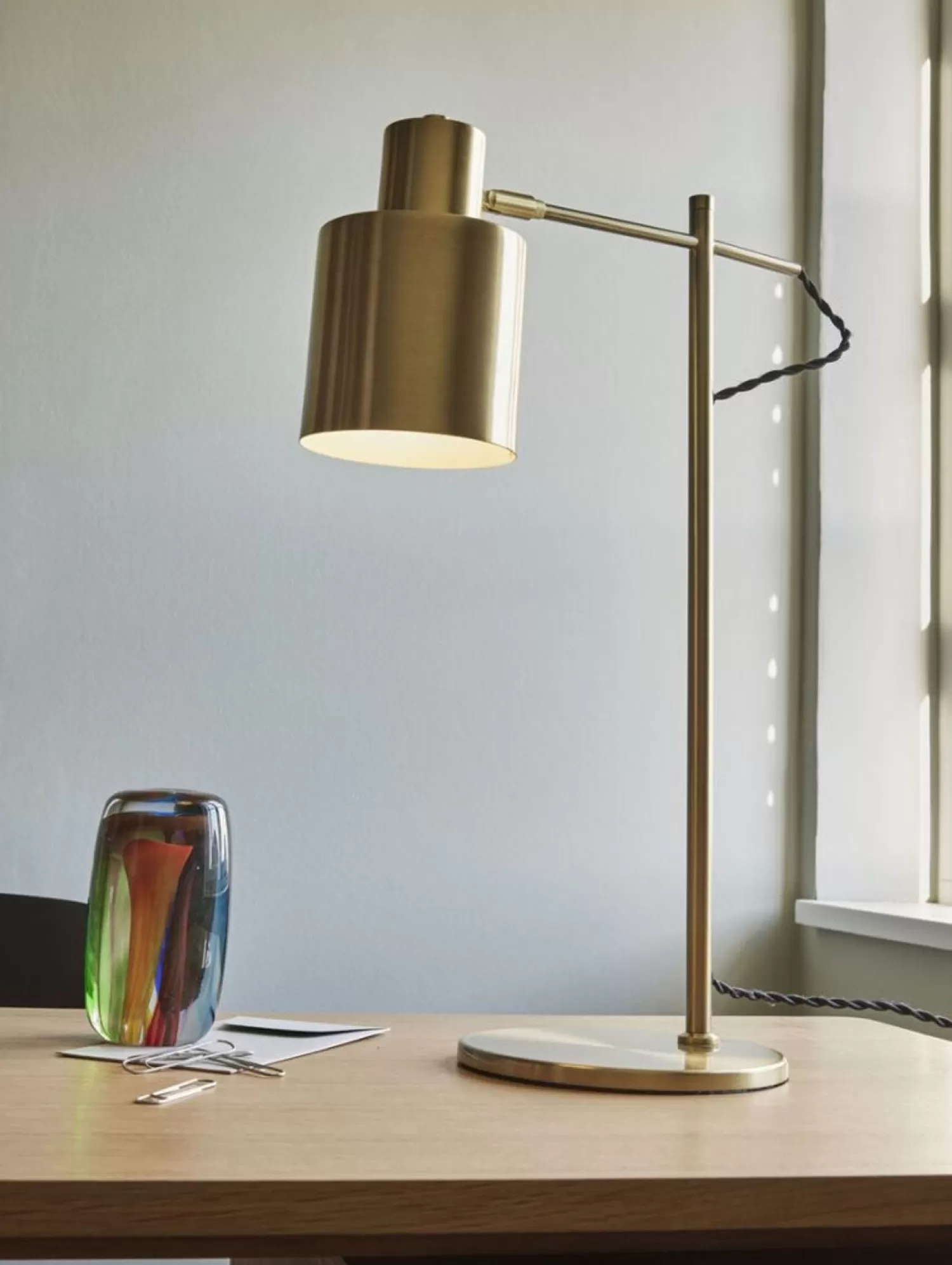 Hübsch Table Lamps^Fuse Table Lamp Brass