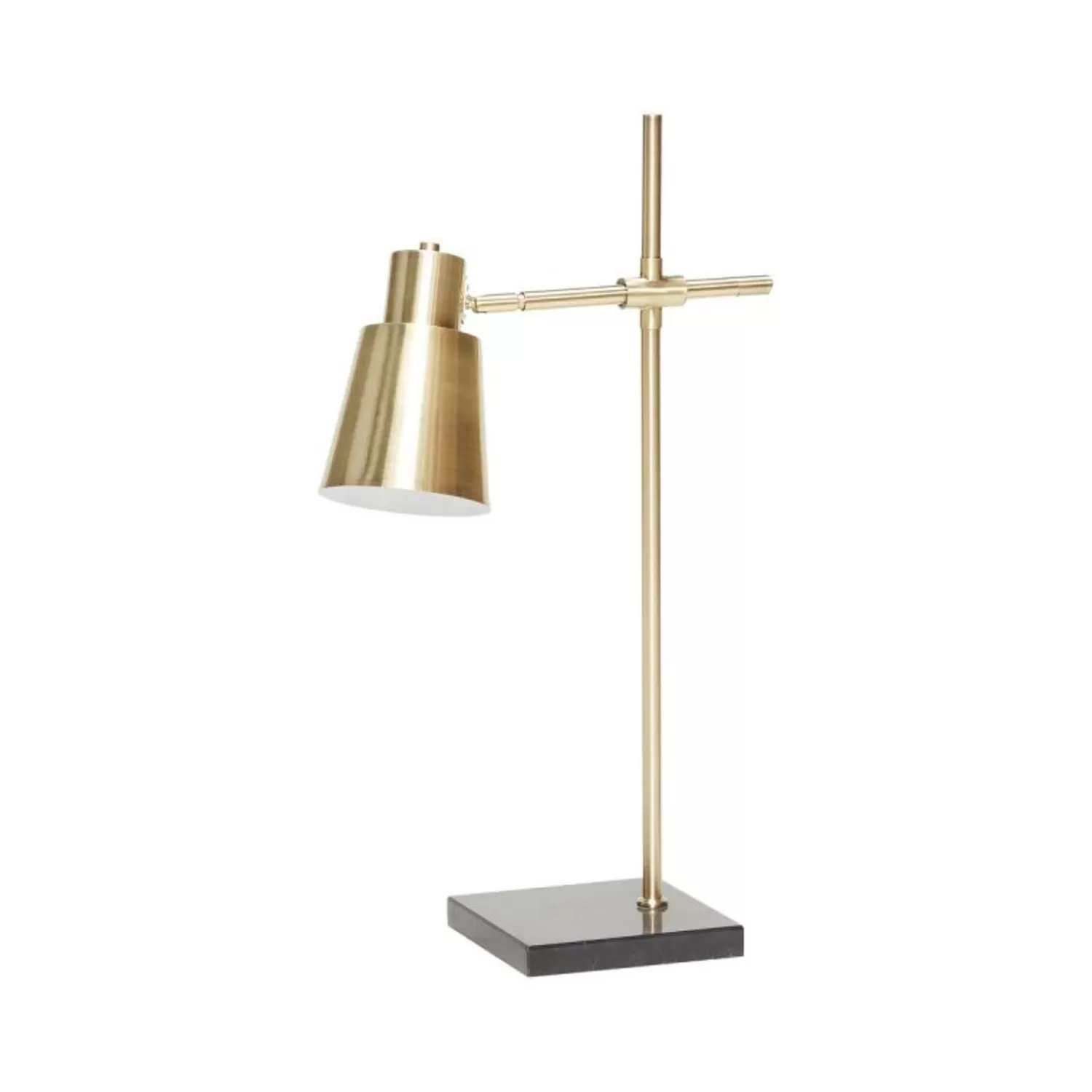 Hübsch Table Lamps^Fusion Table Lamp Brass Black, Brass