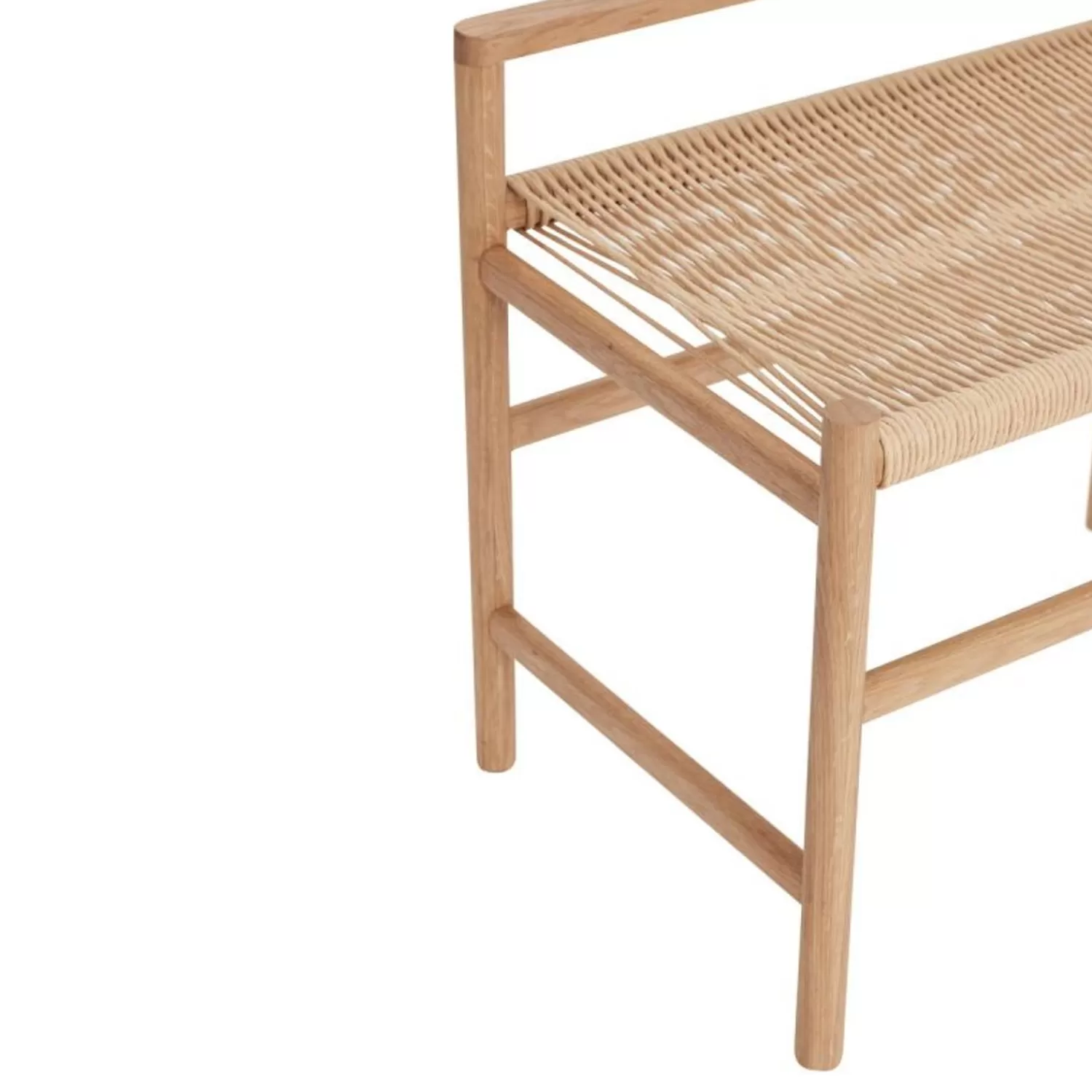 Hübsch Seating^Heritage Bench Small Natural