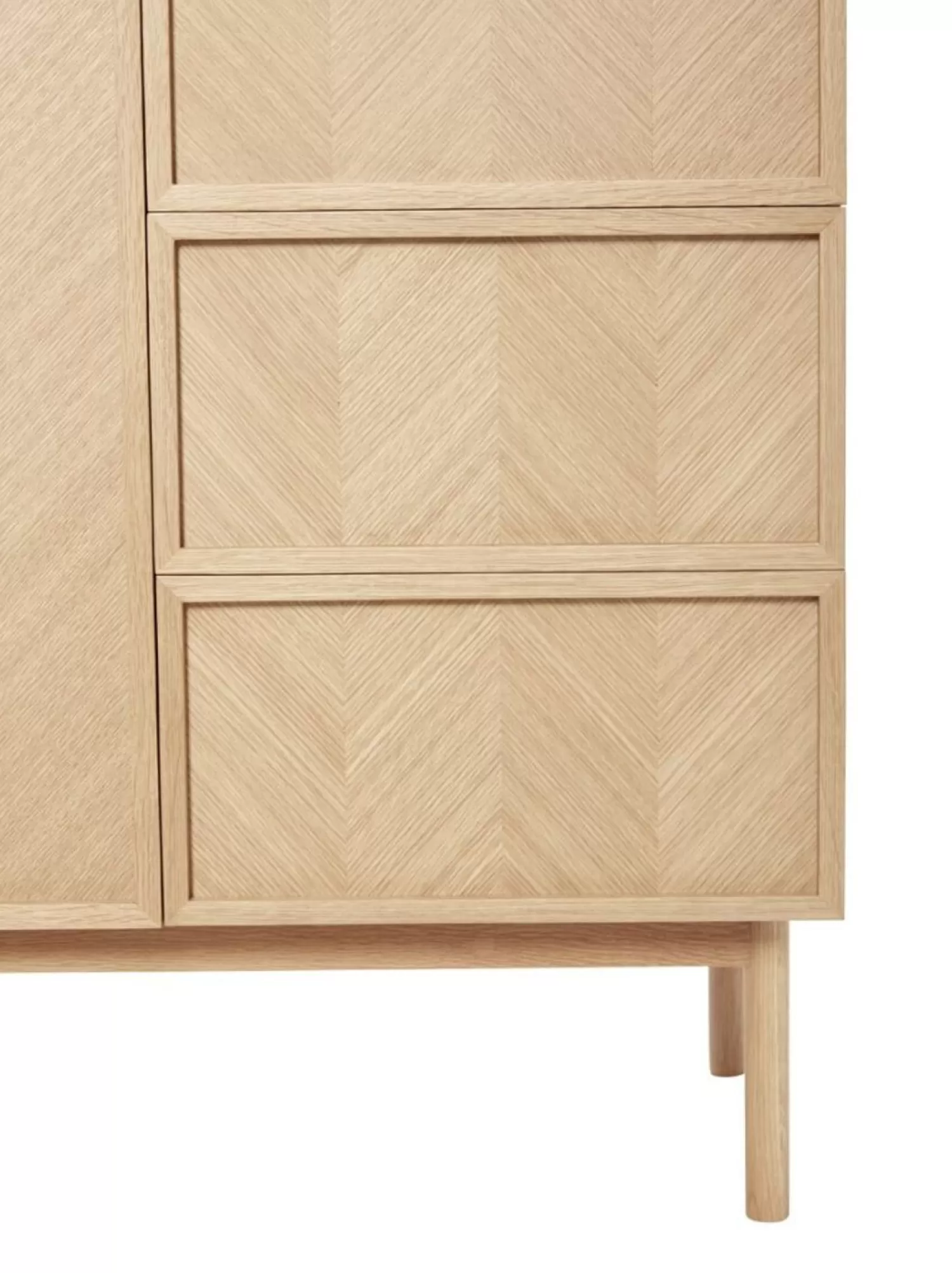 Hübsch Wardrobes & Racks^Herringbone Wardrobe Large Natural