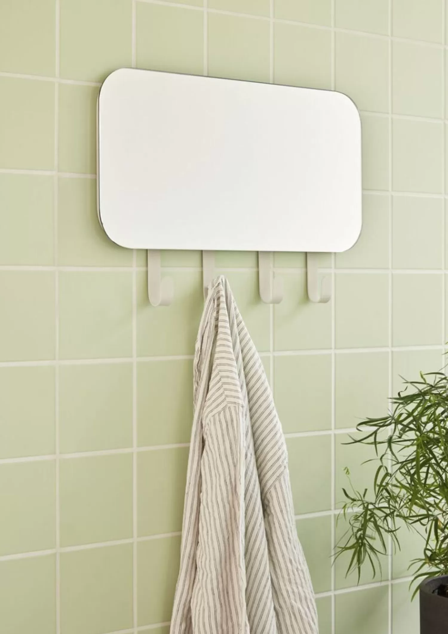 Hübsch Hooks & Coat Racks^Keep Coatrack Light Grey Grey, White