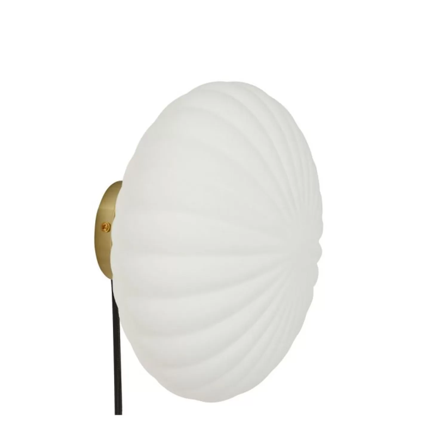 Hübsch Wall Lights^Kumu Wall Lamp O25 White Brass, White