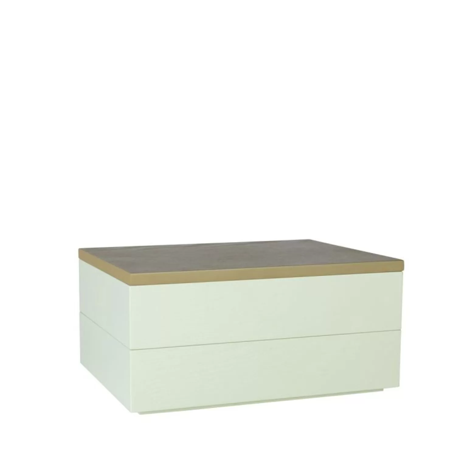 Hübsch Storage^Libre Storage Box Light Green Brown, Yellow