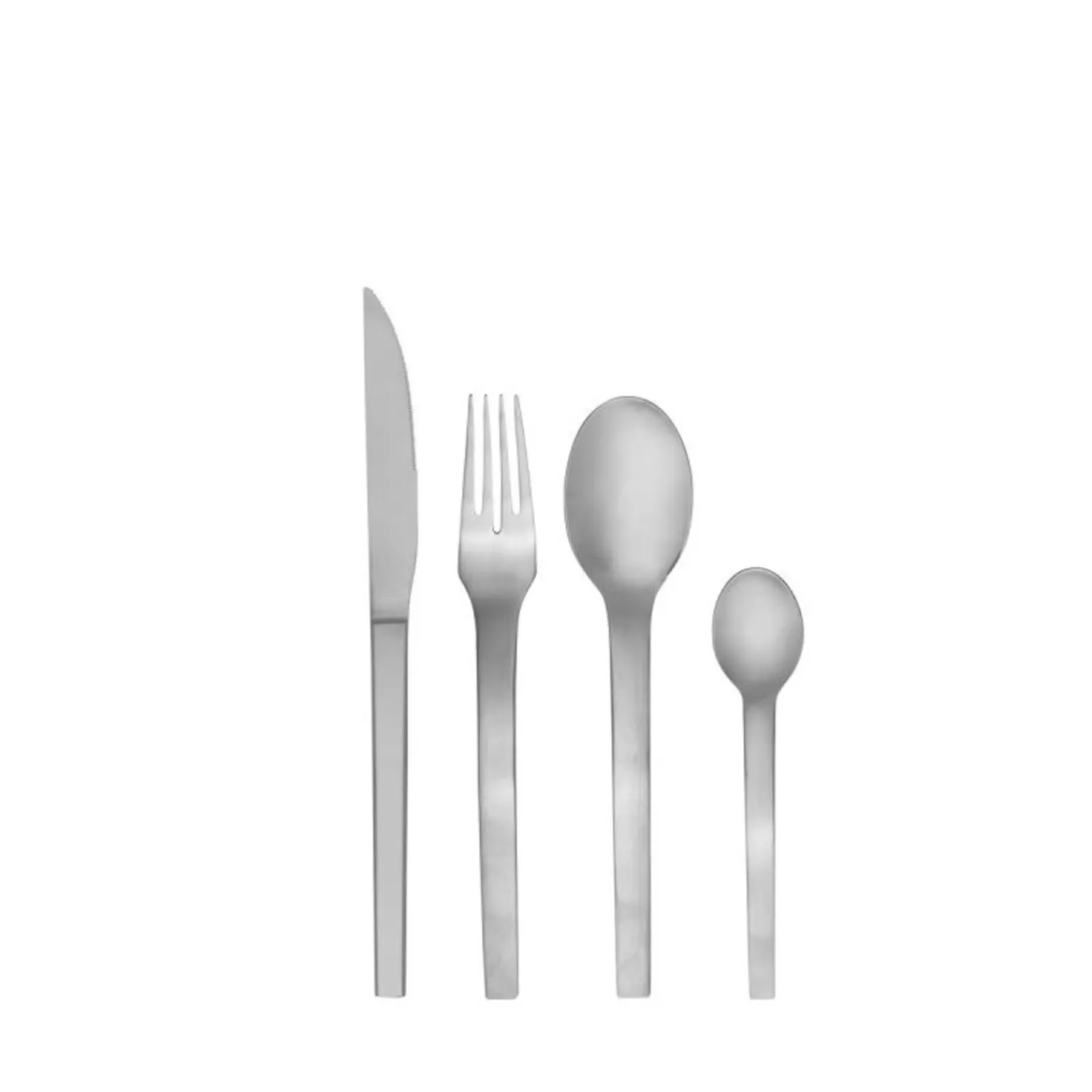 Hübsch Kitchen Accessories^Mano Cutlery Brushed (Set Of 16) Grey