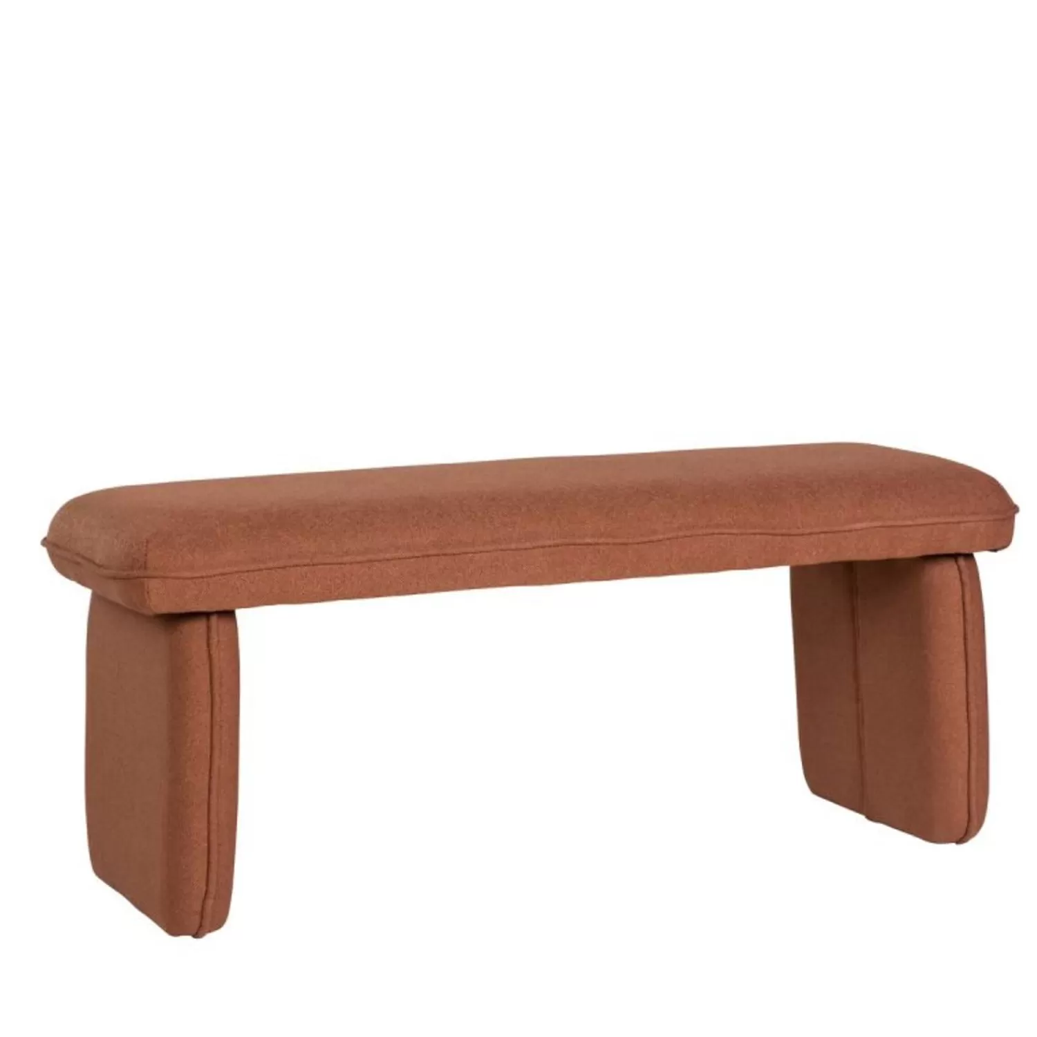 Hübsch Seating^Mellow Bench Maroon Orange