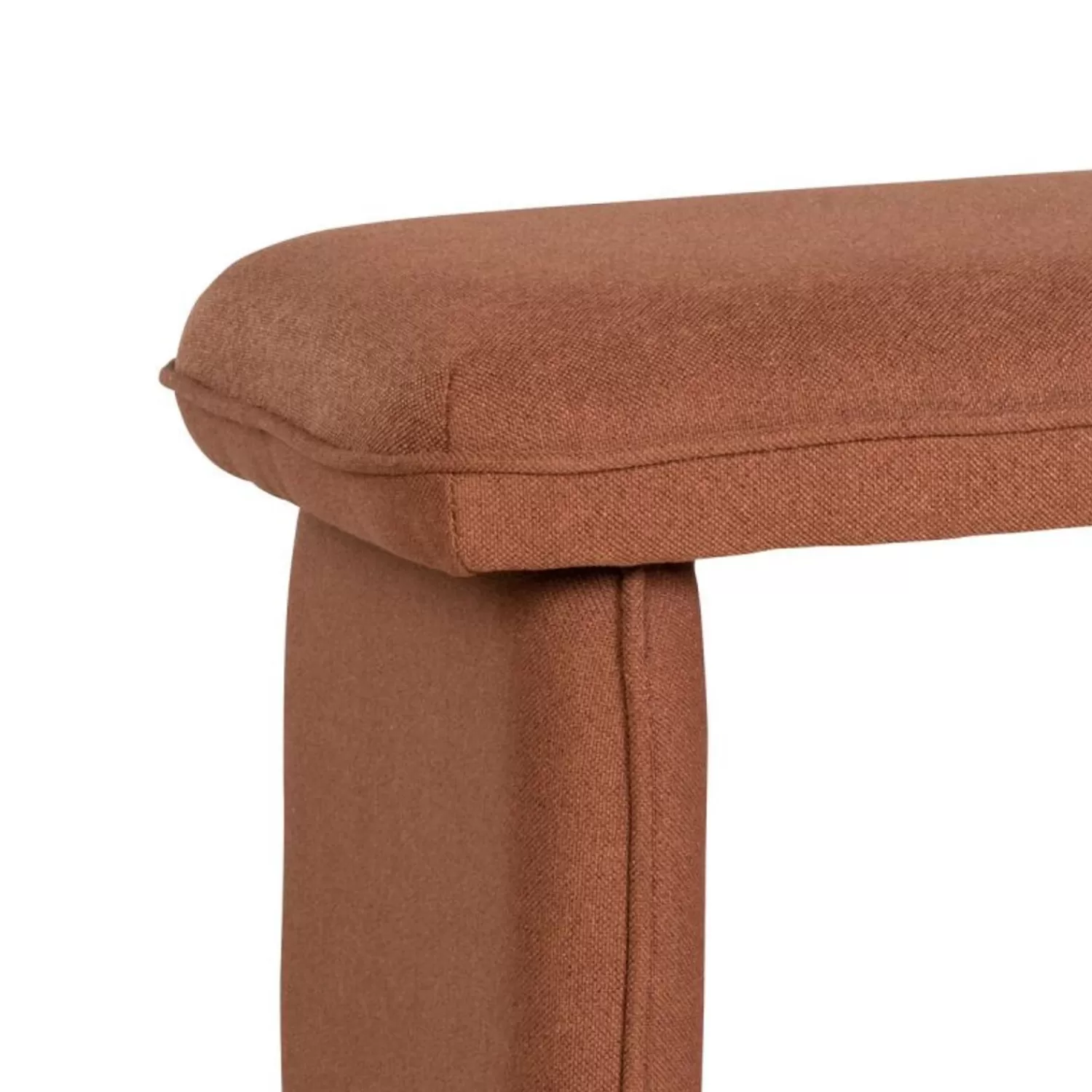 Hübsch Seating^Mellow Bench Maroon Orange