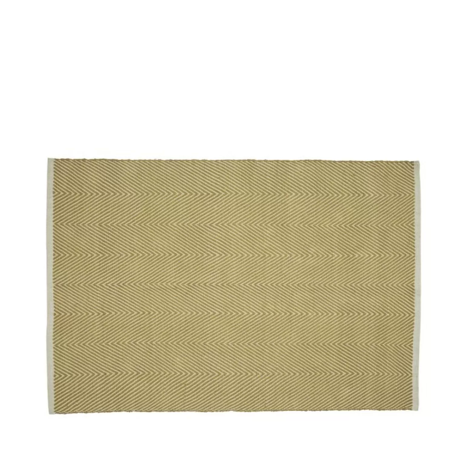 Hübsch Rugs^Mellow Rug Yellow Mustard, Sand