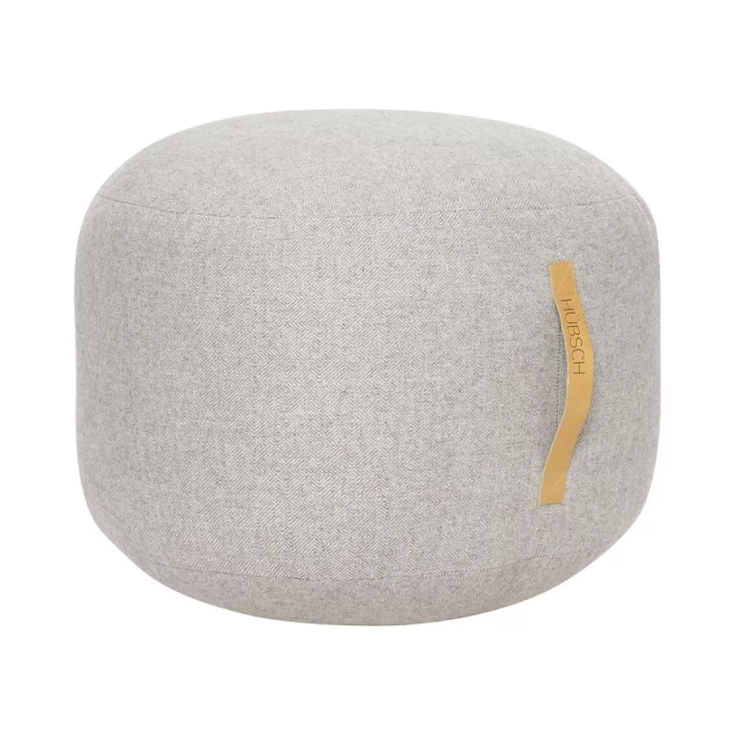 Hübsch Seating^Mochi Pouffe O50 Grey