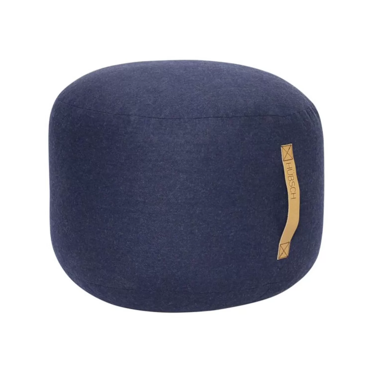 Hübsch Seating^Mochi Pouffe O50 Blue