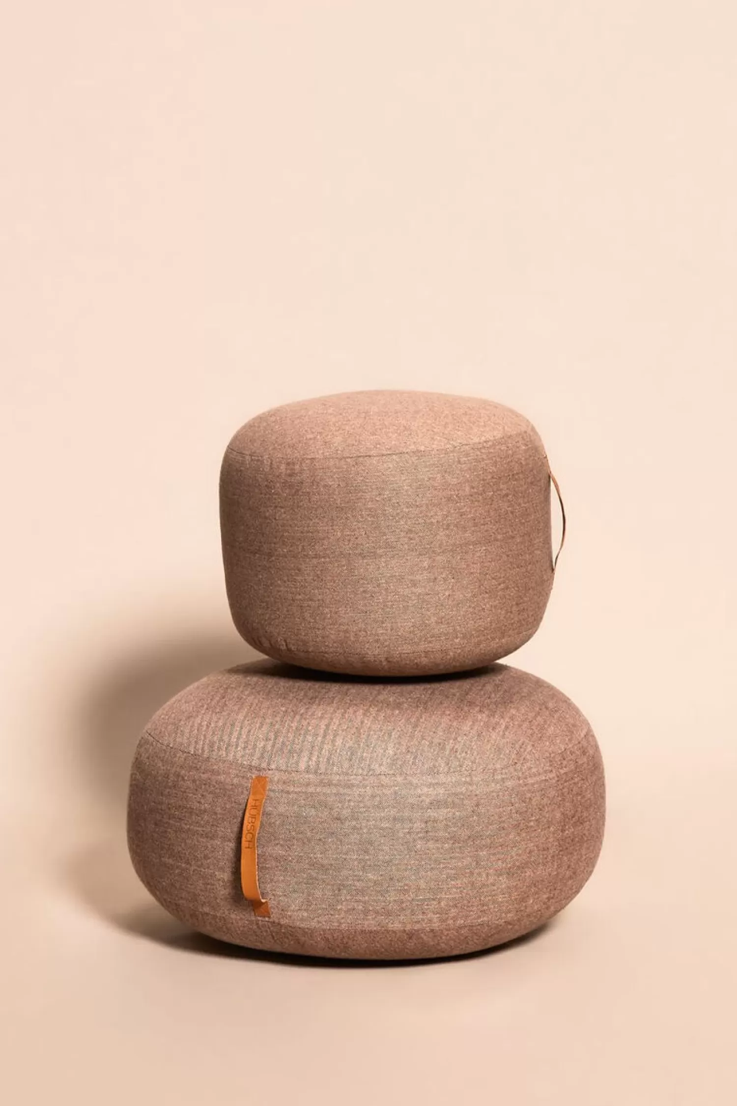 Hübsch Seating^Mochi Pouffe O70 Brown