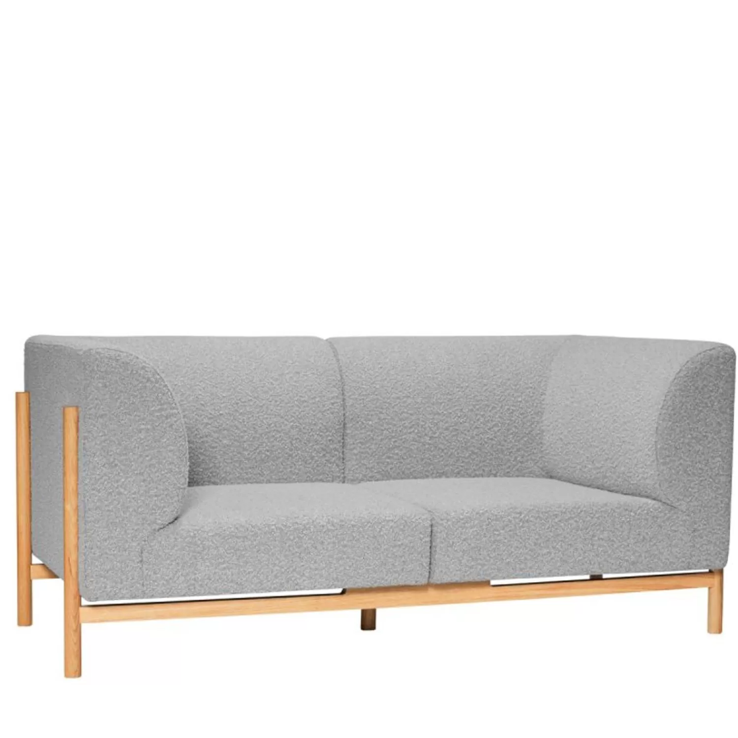 Hübsch Seating^Moment Sofa 2 Seater Small Grey