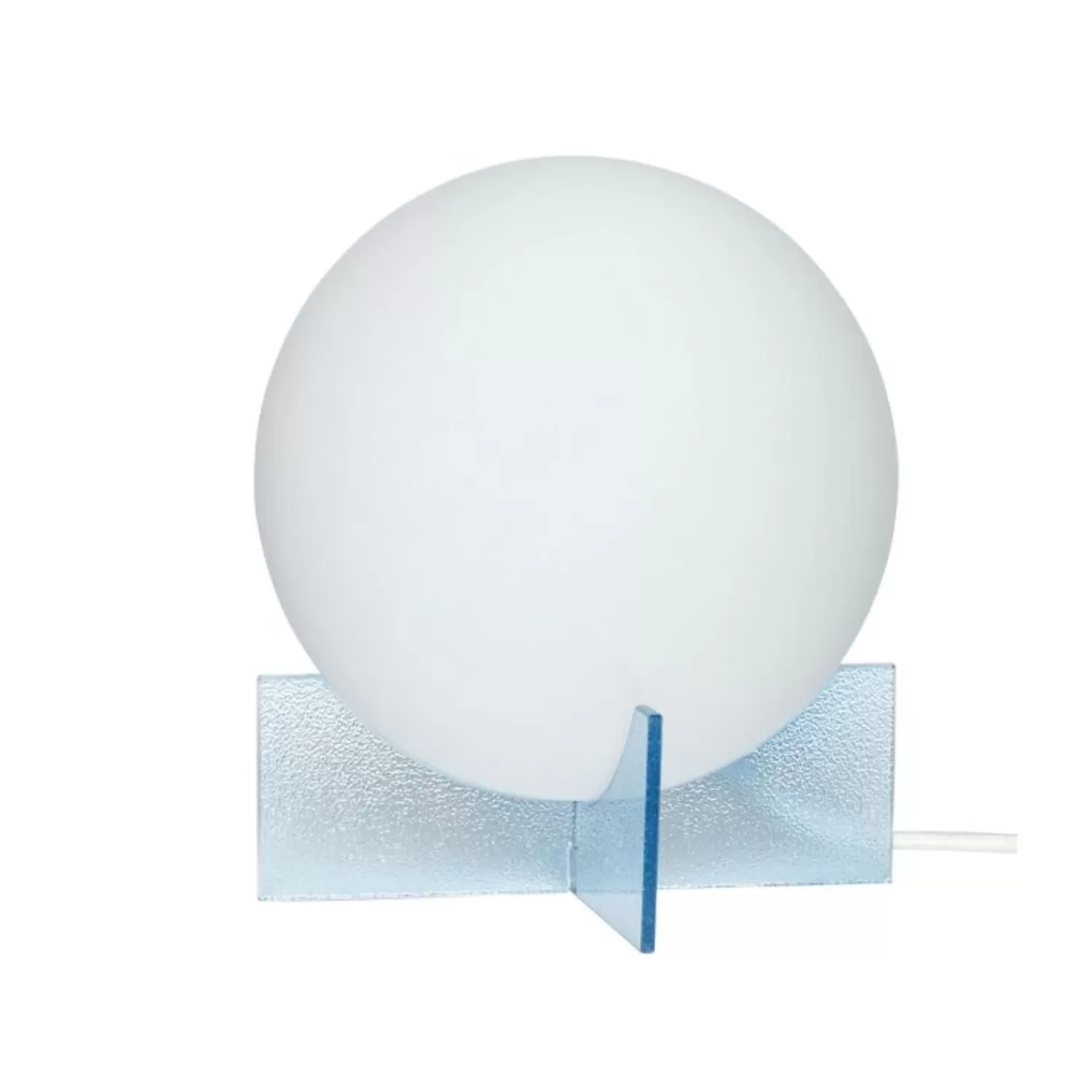 Hübsch Table Lamps^Moon Table Lamp Blue/White Light Blue, White