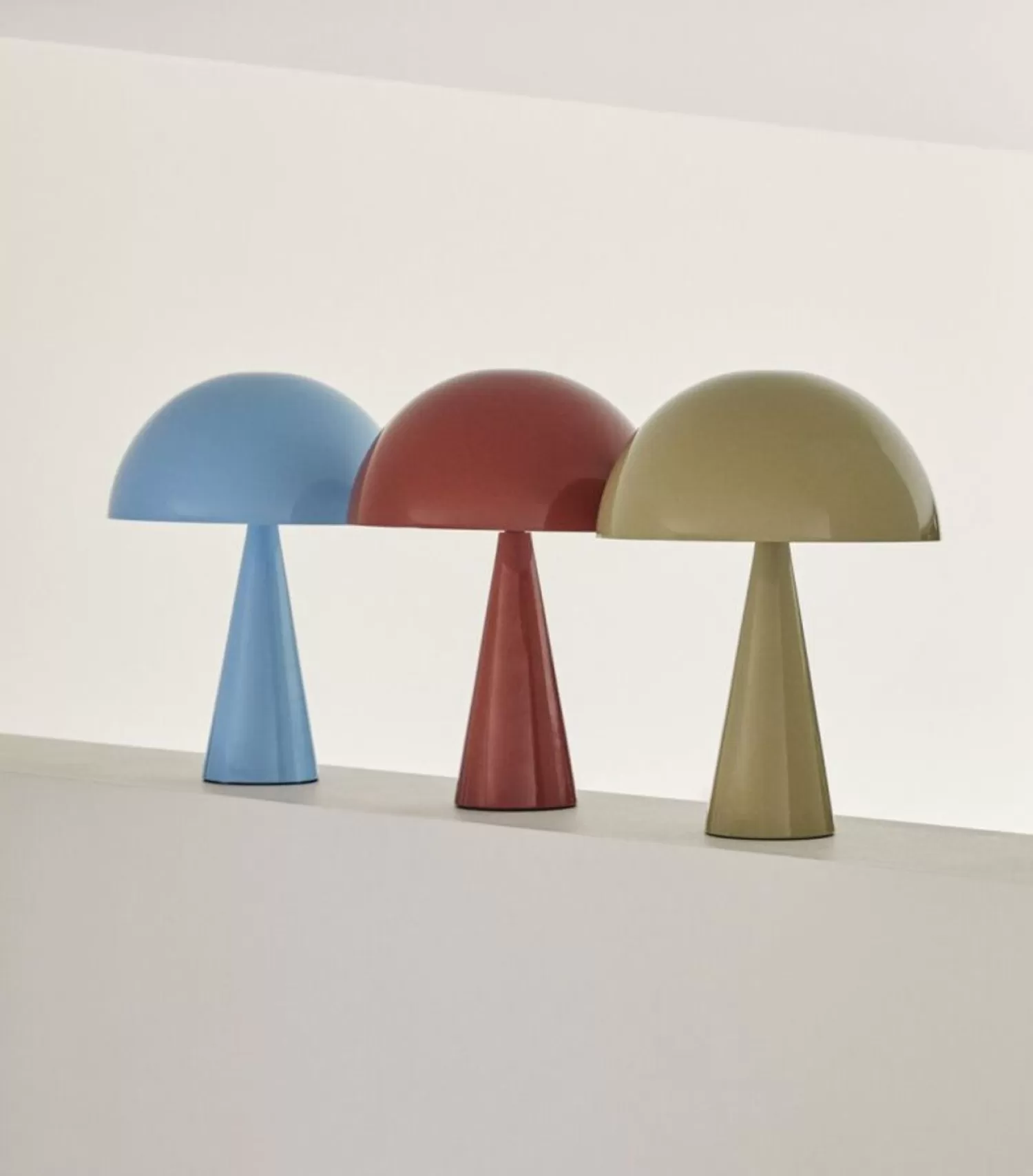 Hübsch Table Lamps^Mush Table Lamp Mini Sand