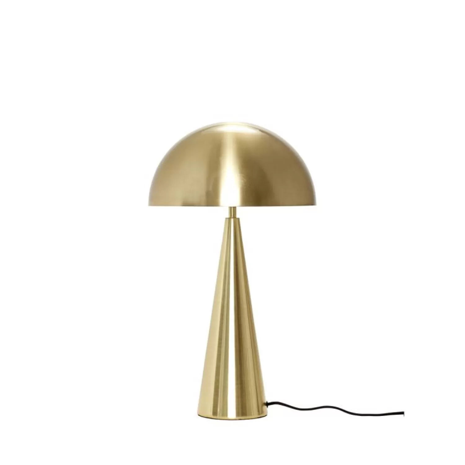 Hübsch Table Lamps^Mush Table Lamp Tall Brass