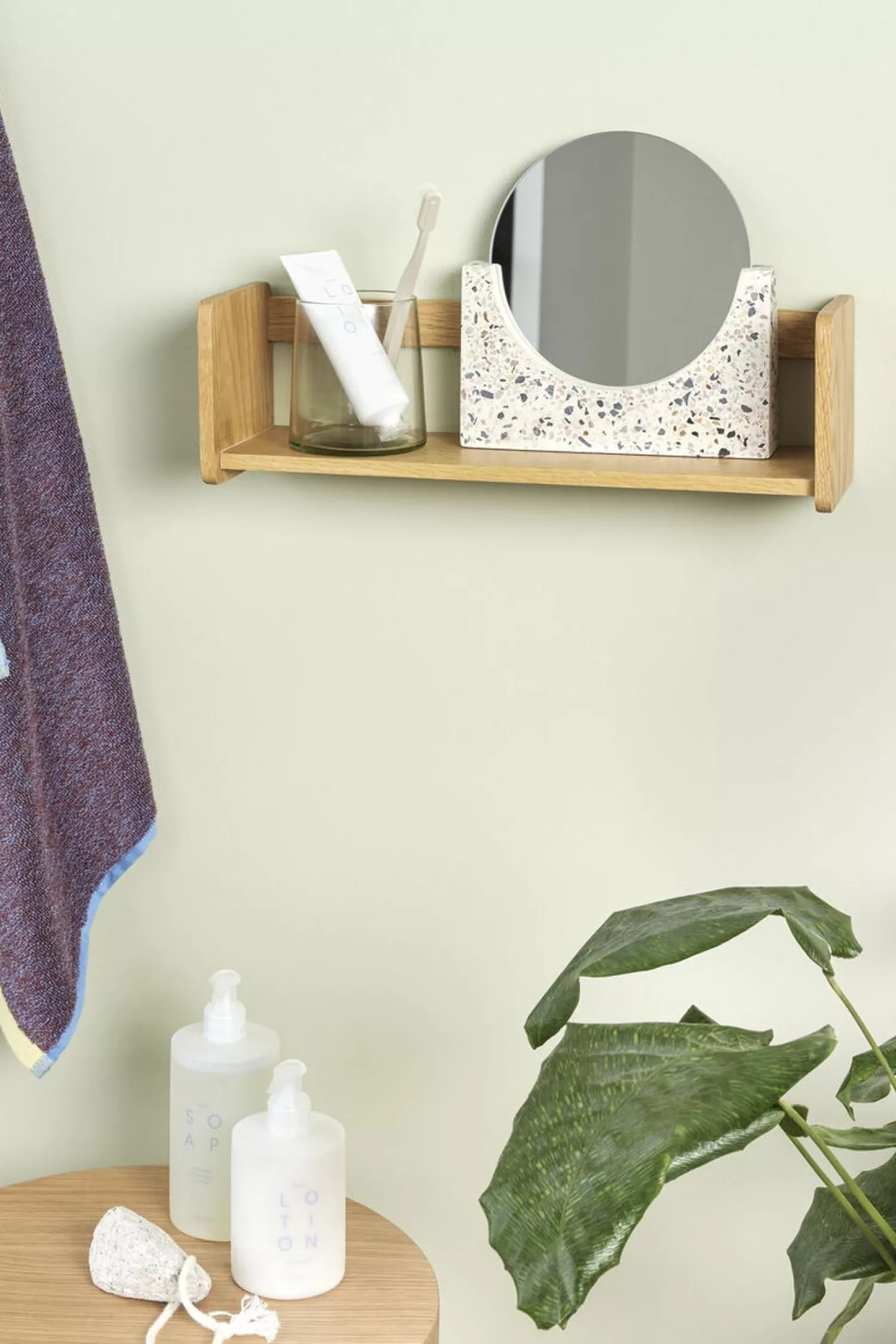 Hübsch Shelf Units & Storage^Nomad Shelf Single Natural